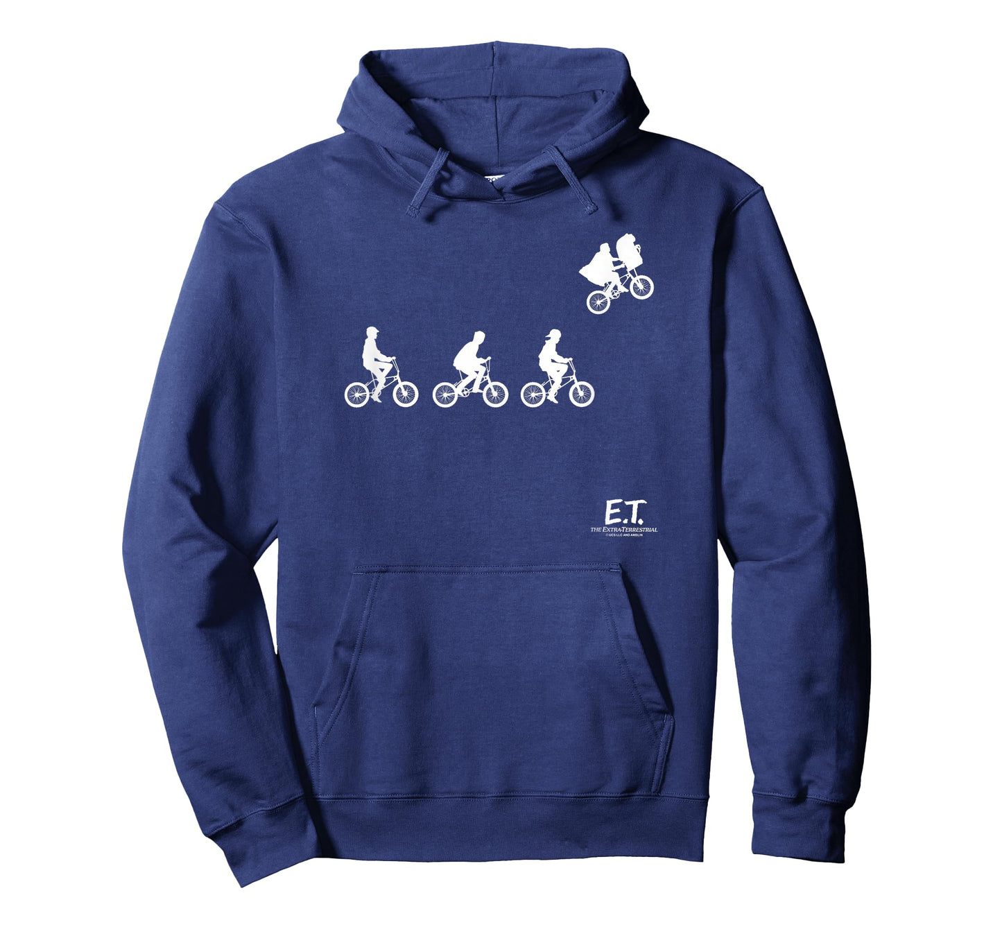 E.T. the Extra-Terrestrial Bike Chase Silhouette T-Shirt