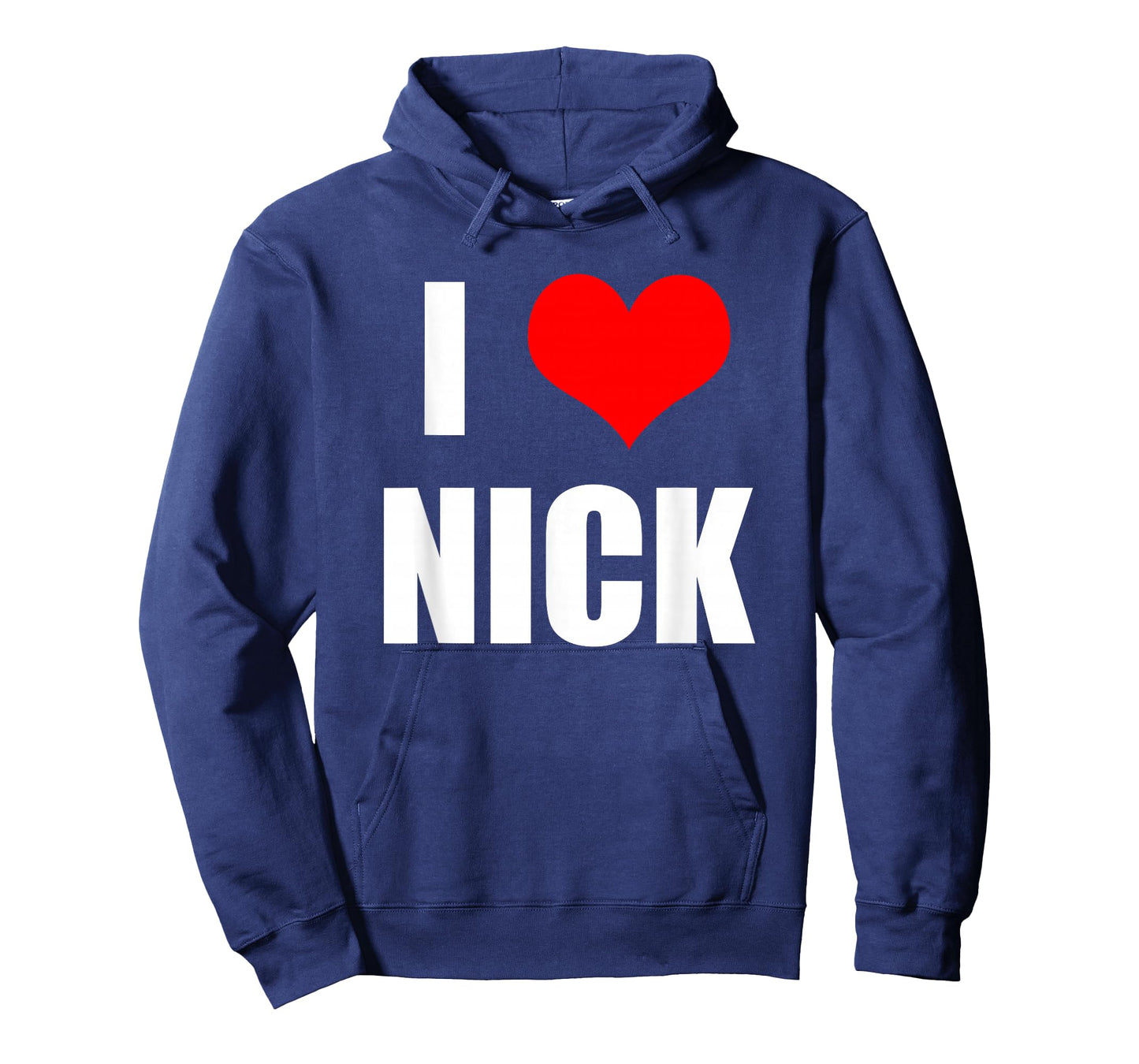 I Love Nick T-Shirt - Heart T-Shirt