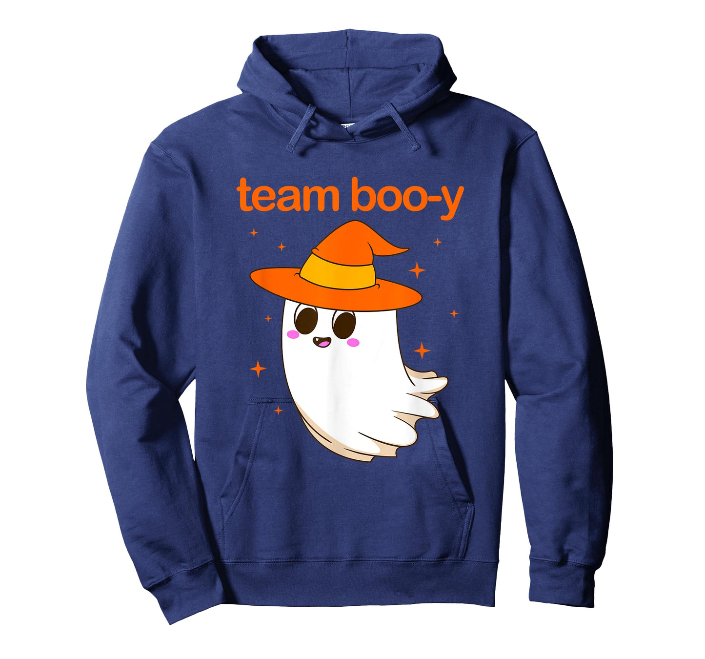 Cute Halloween Funny Gender Reveal Baby Boy Team Boo-y T-Shirt