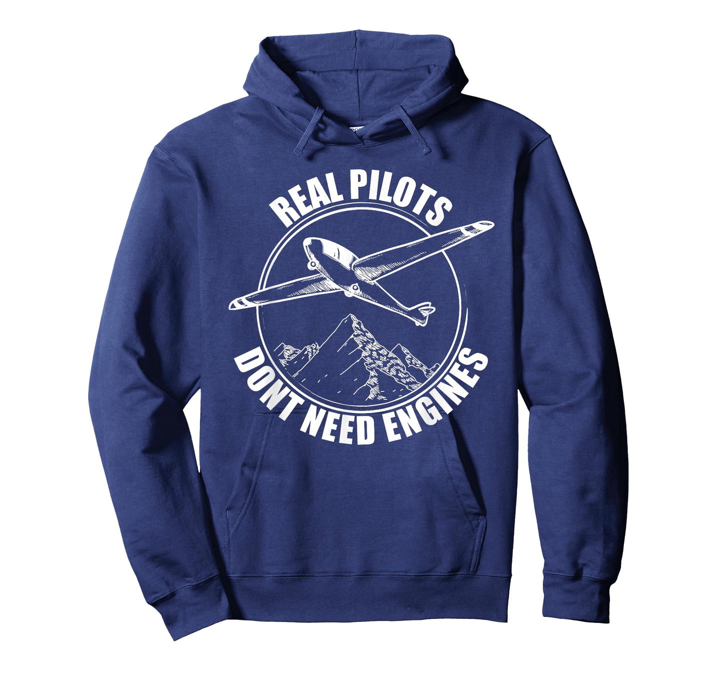 Real Pilots Dont Need Engines - Glider Pilot Gift T-Shirt