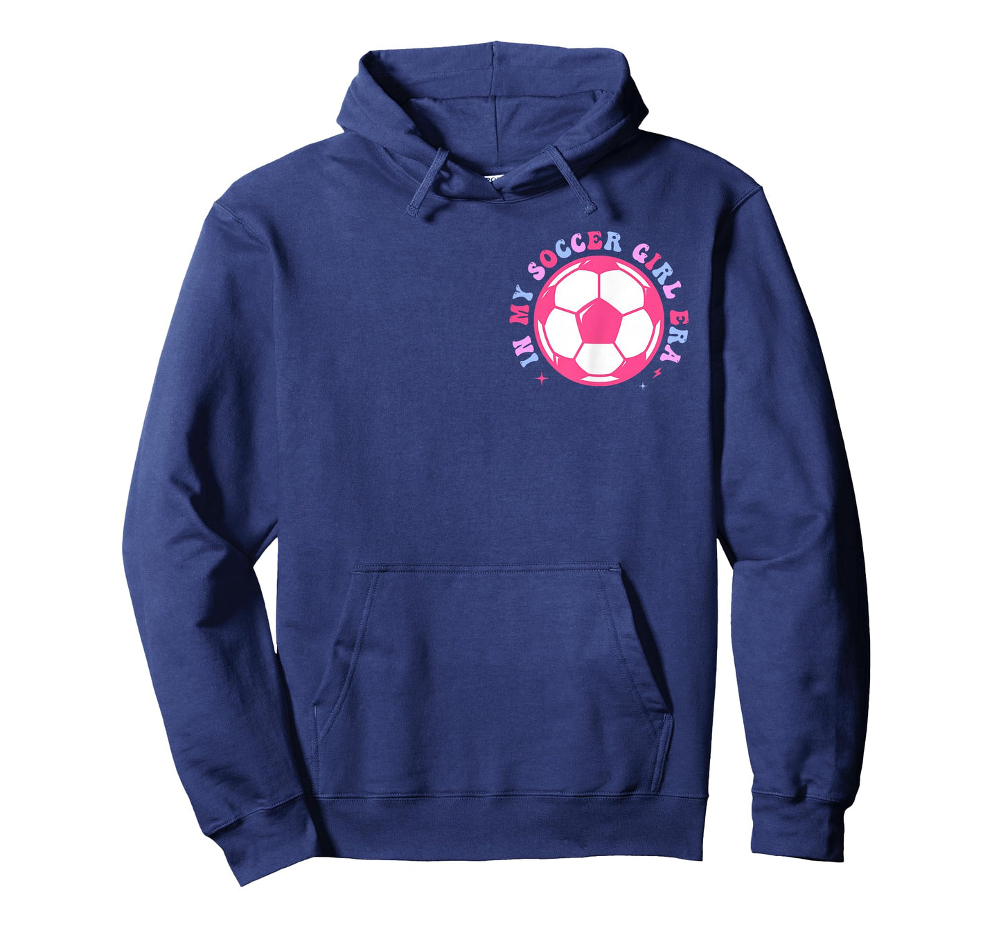 In My Soccer Girl Era Retro Groovy Soccer Girl 2 Sided T-Shirt