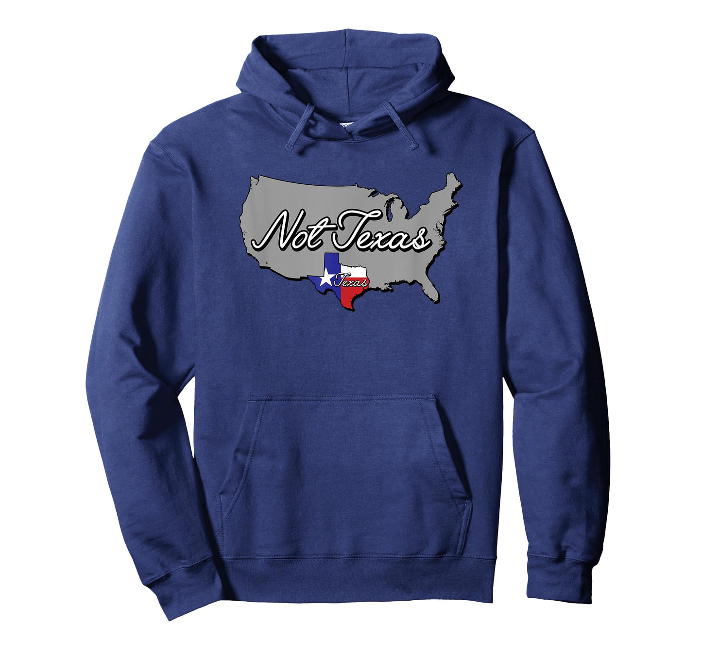 Texas and Not Texas Funny USA State T-Shirt