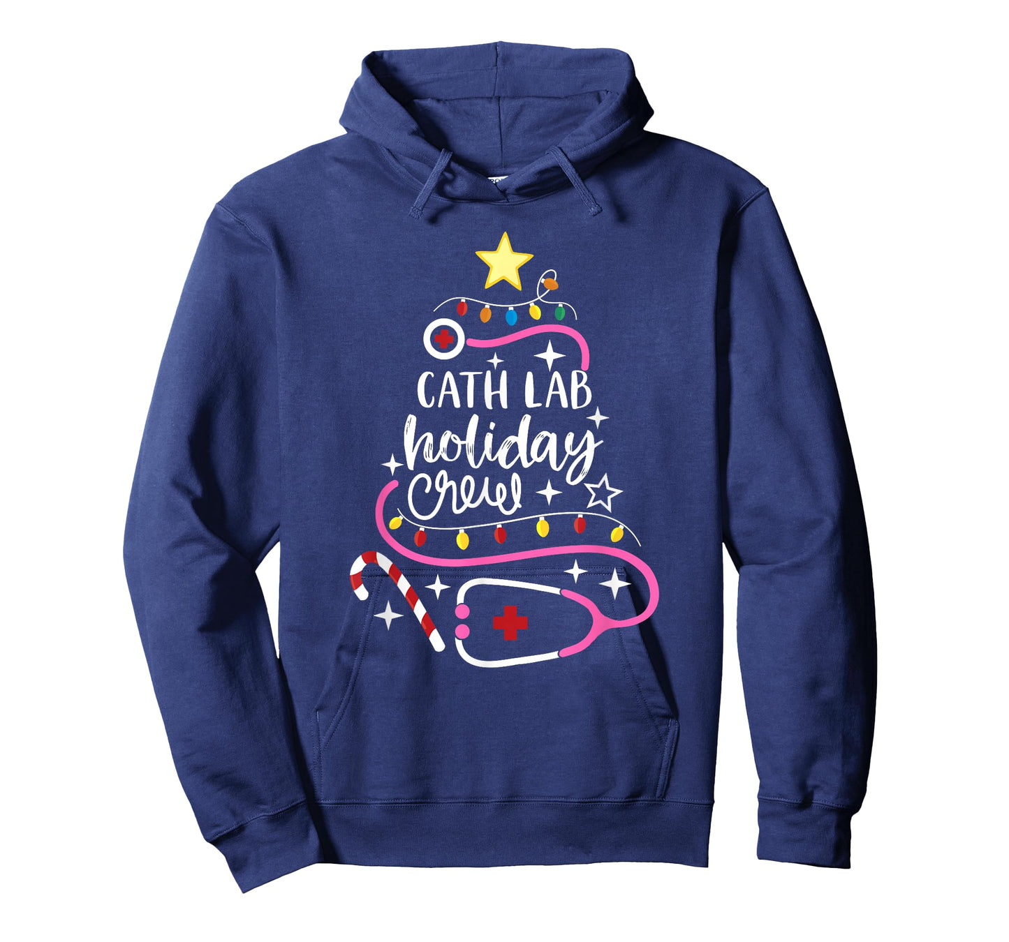 Cath Lab Holiday Crew Catheterization Lab Nurse Secretary T-Shirt