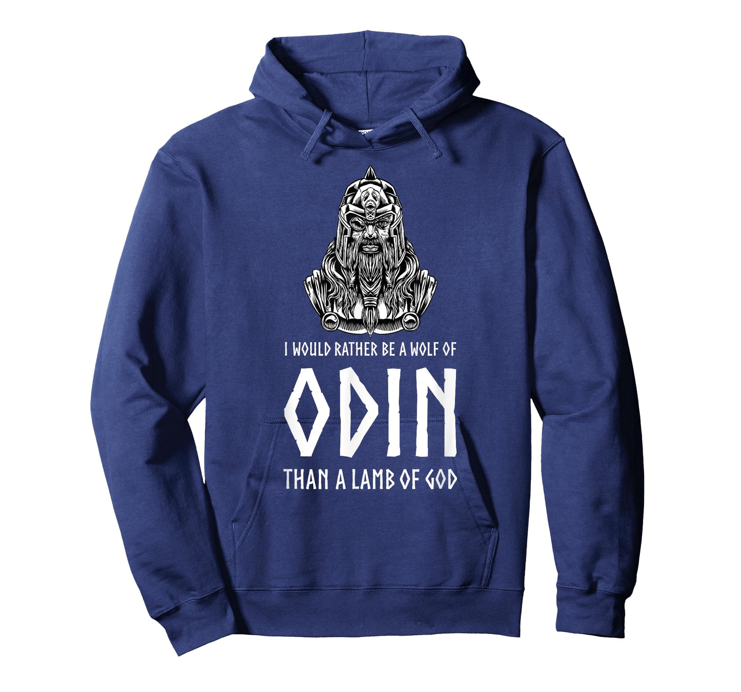 I Would Rather Be A Wolf Of Odin Than A Lamb Of God - Viking T-Shirt