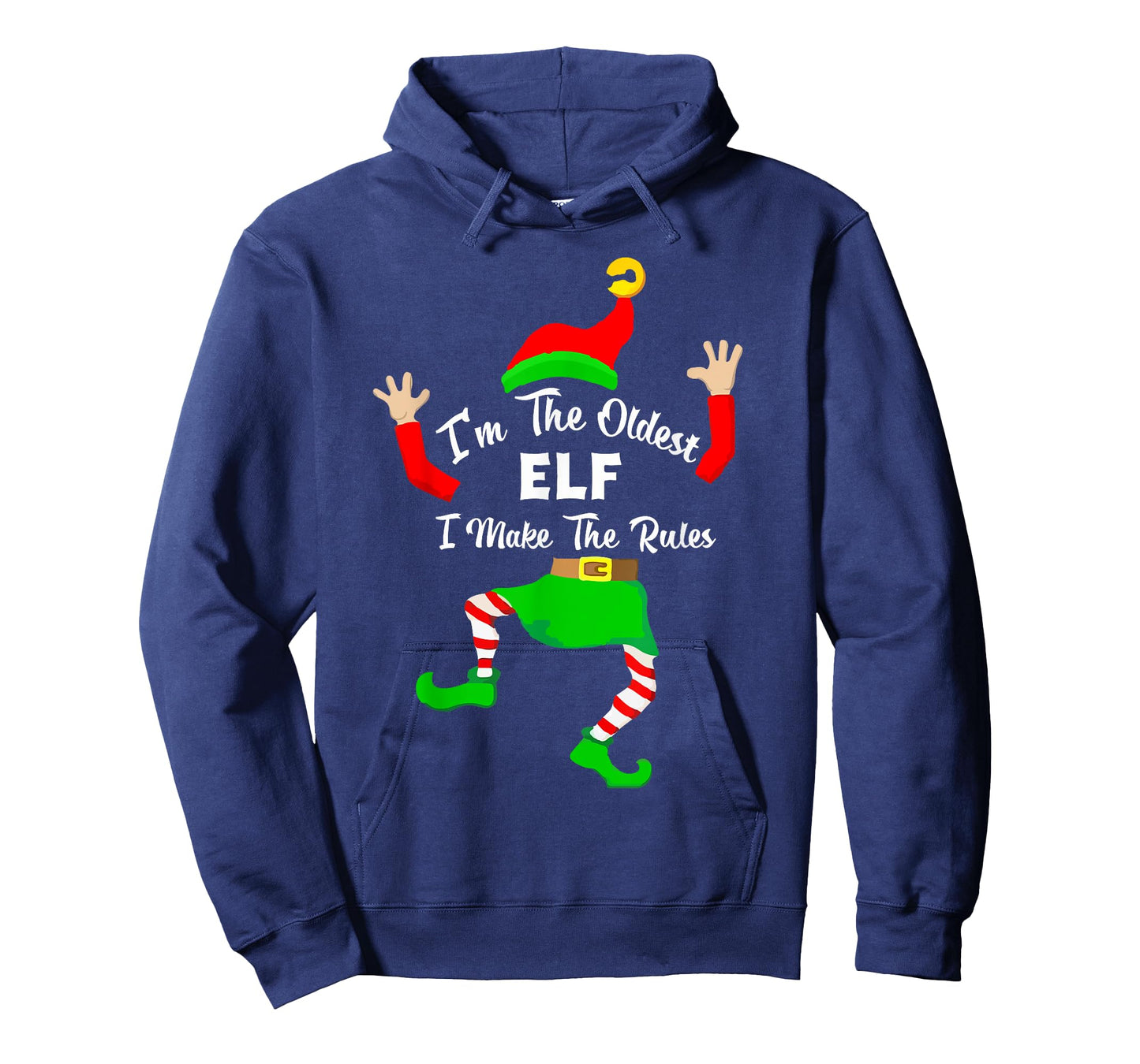 I'm The oldest Elf I make The Rules funny elf xmas shirt T-Shirt