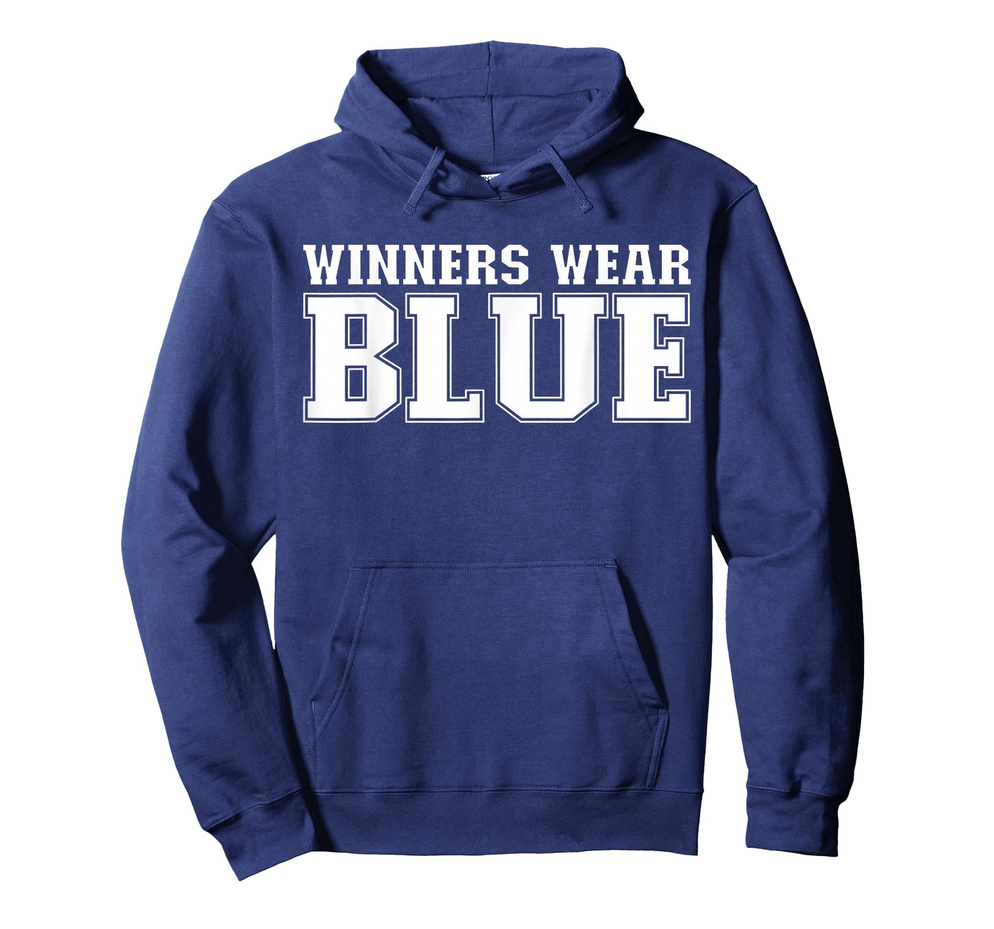 Winners Wear Blue Spirit Wear Team Game Color War Funny T-Shirt