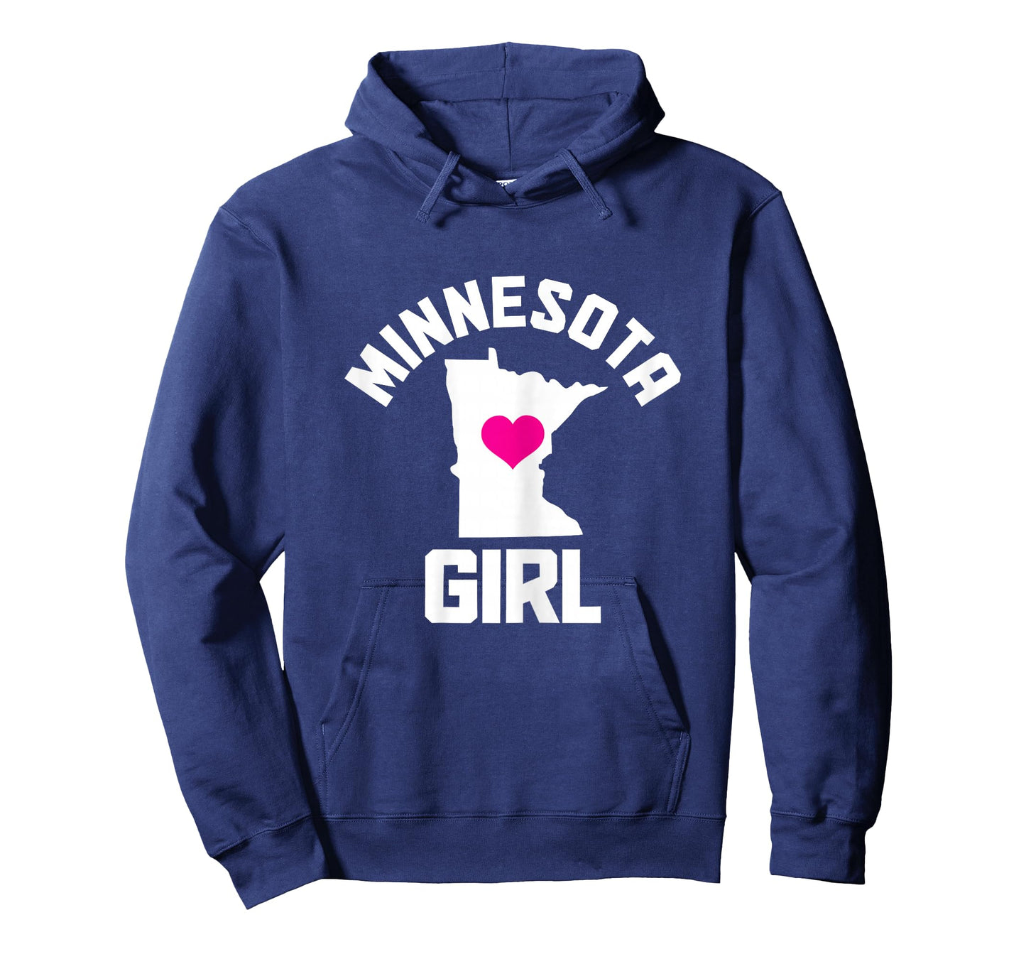Minnesota Heart State Map for Girls T-Shirt