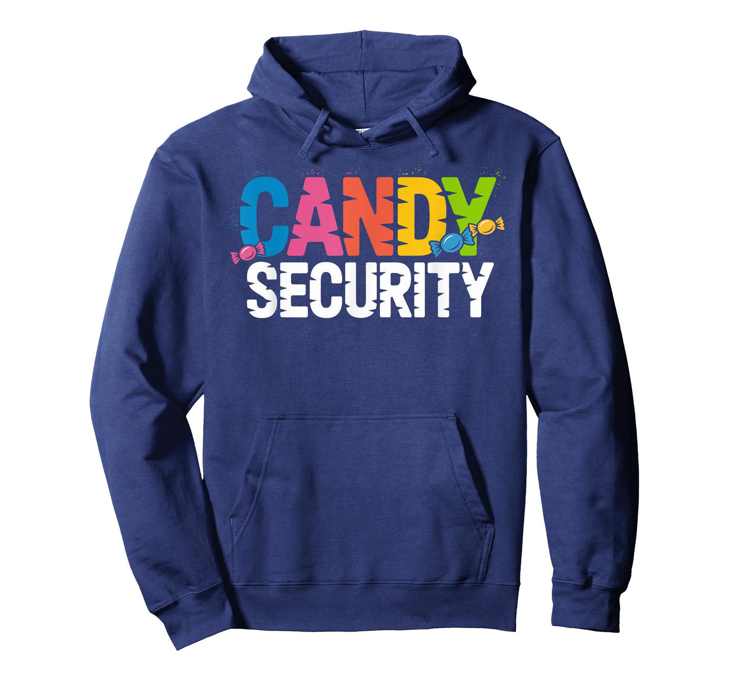 Candy Security Funny Easy Halloween Costume Adult T-Shirt