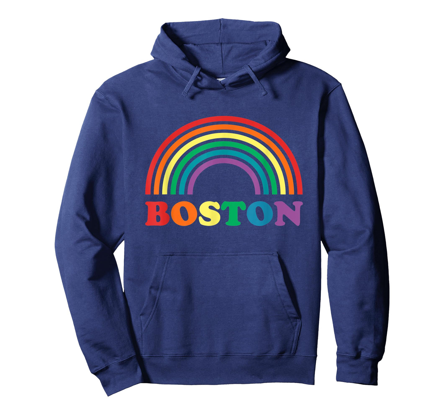 Rainbow Pride Shirt Gay LGBT Parade Boston Massachusetts T-Shirt