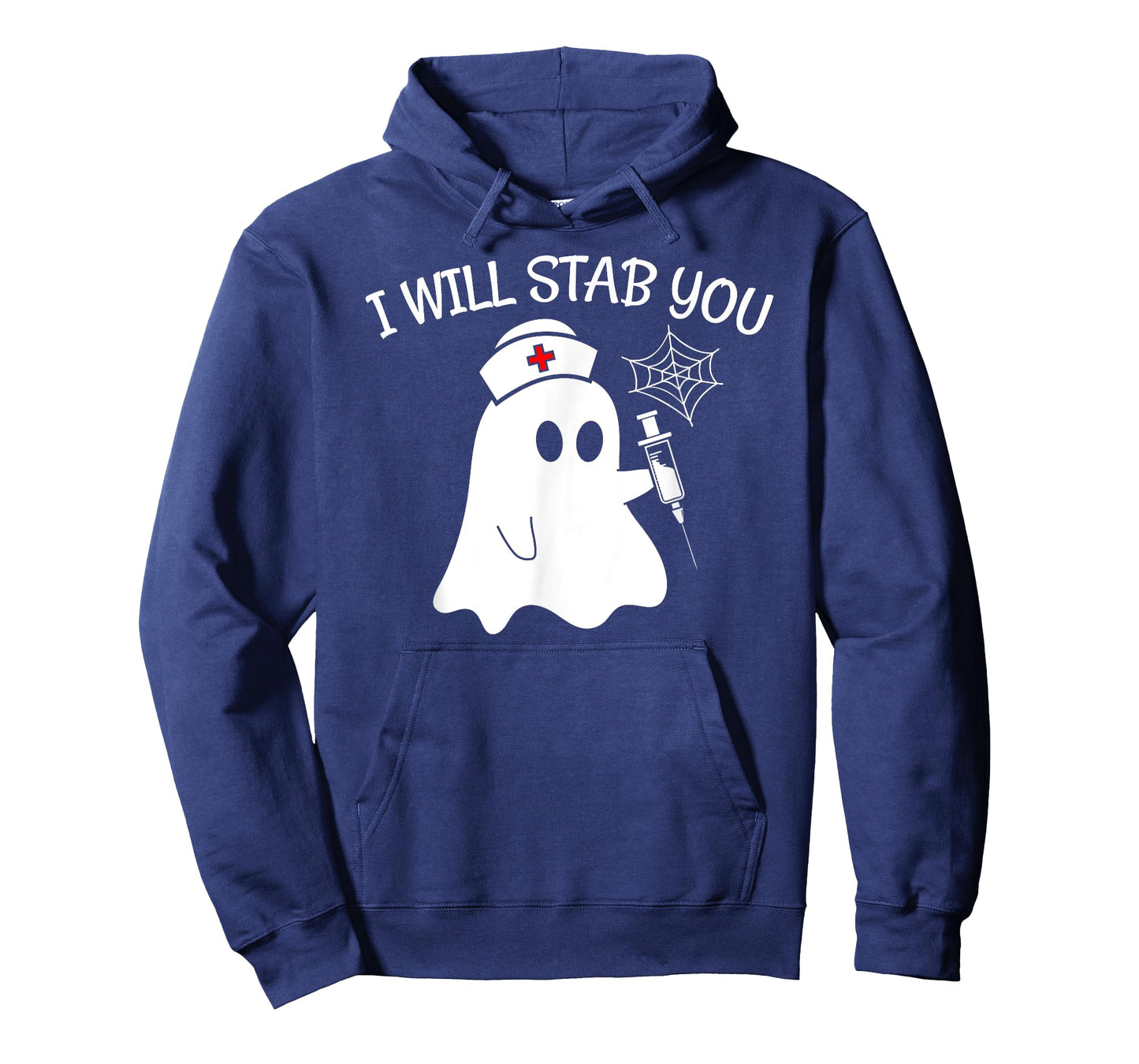 I Will Stab You Ghost Nurse Funny Halloween Apparel Item T-Shirt