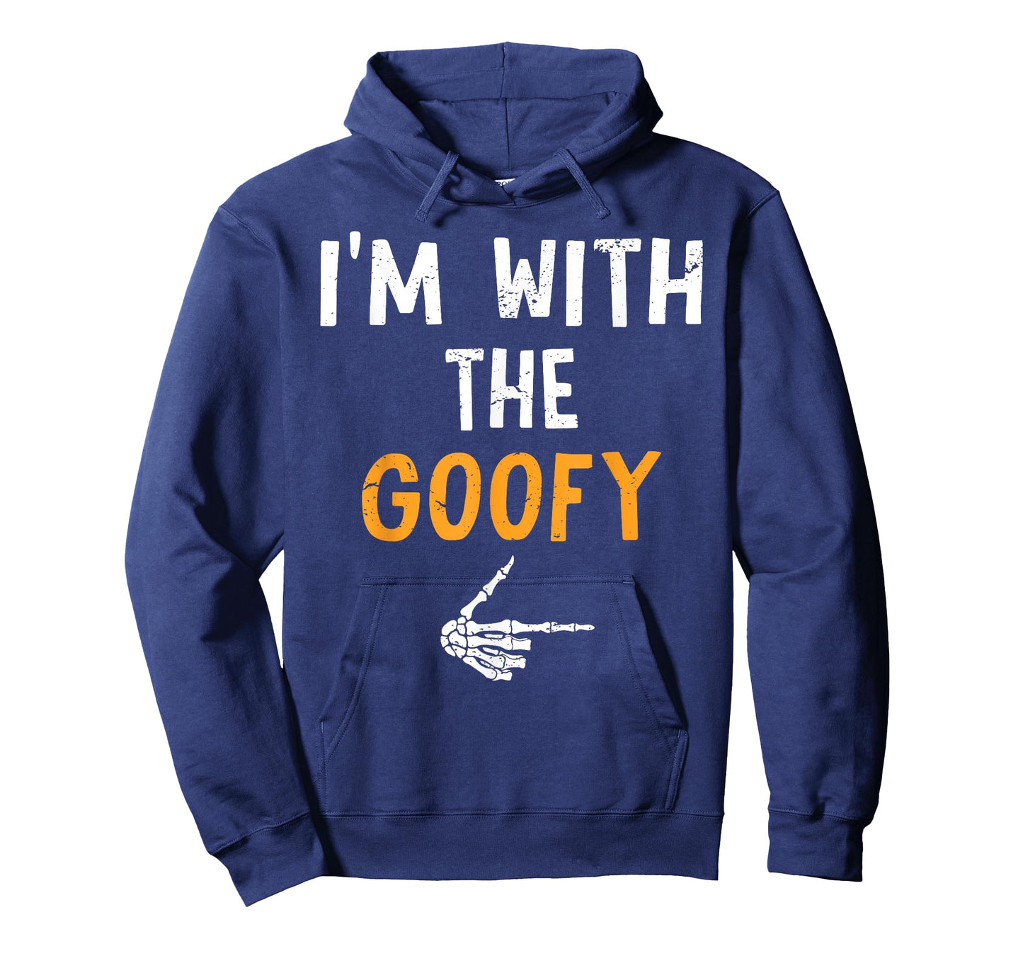 I'm with The Goofy Costume Halloween Matching Couple T-Shirt