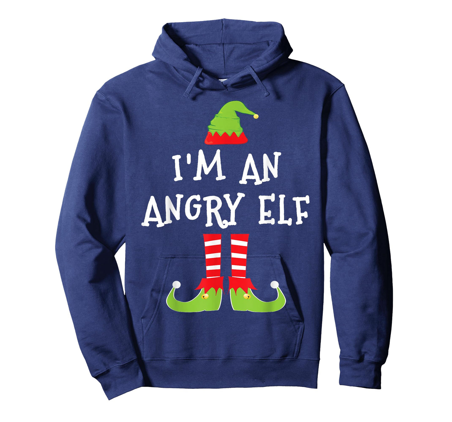 I'm An Angry Elf Matching Family Elf Christmas T Shirt T-Shirt