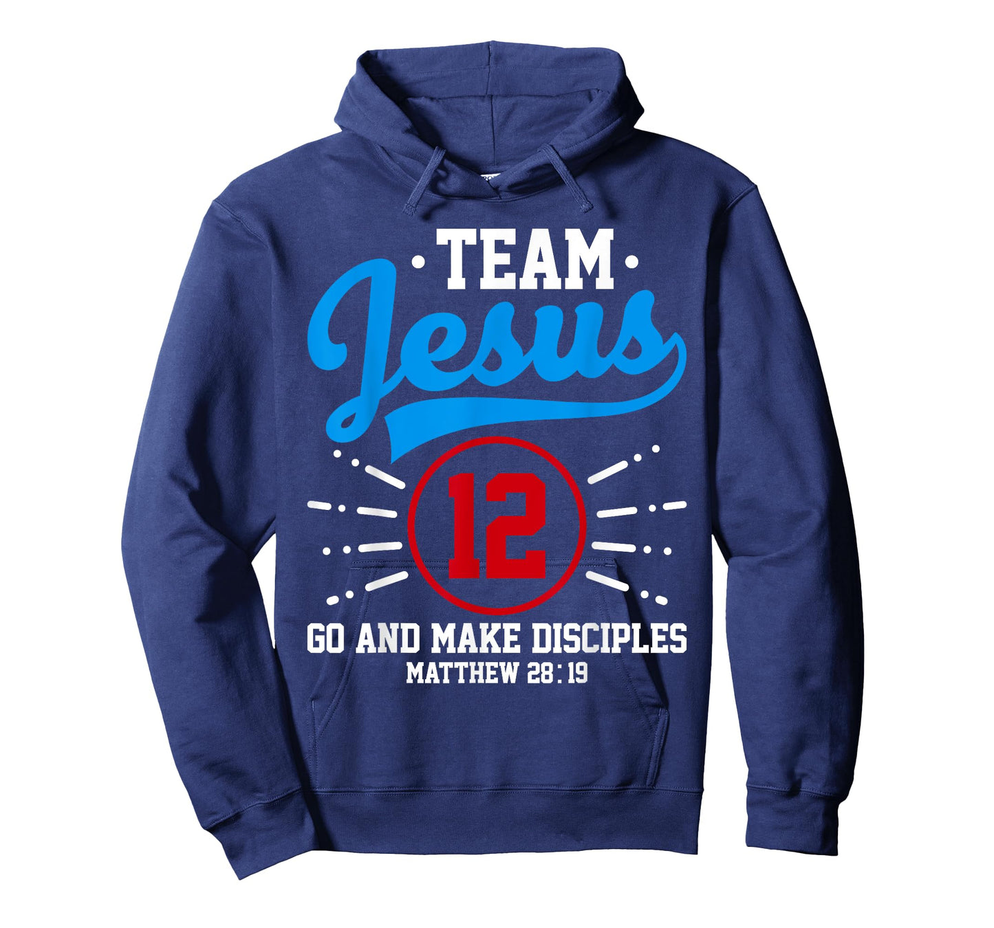 Jesus and Baseball Team Jesus Christian Matthew 28:19 Verse T-Shirt