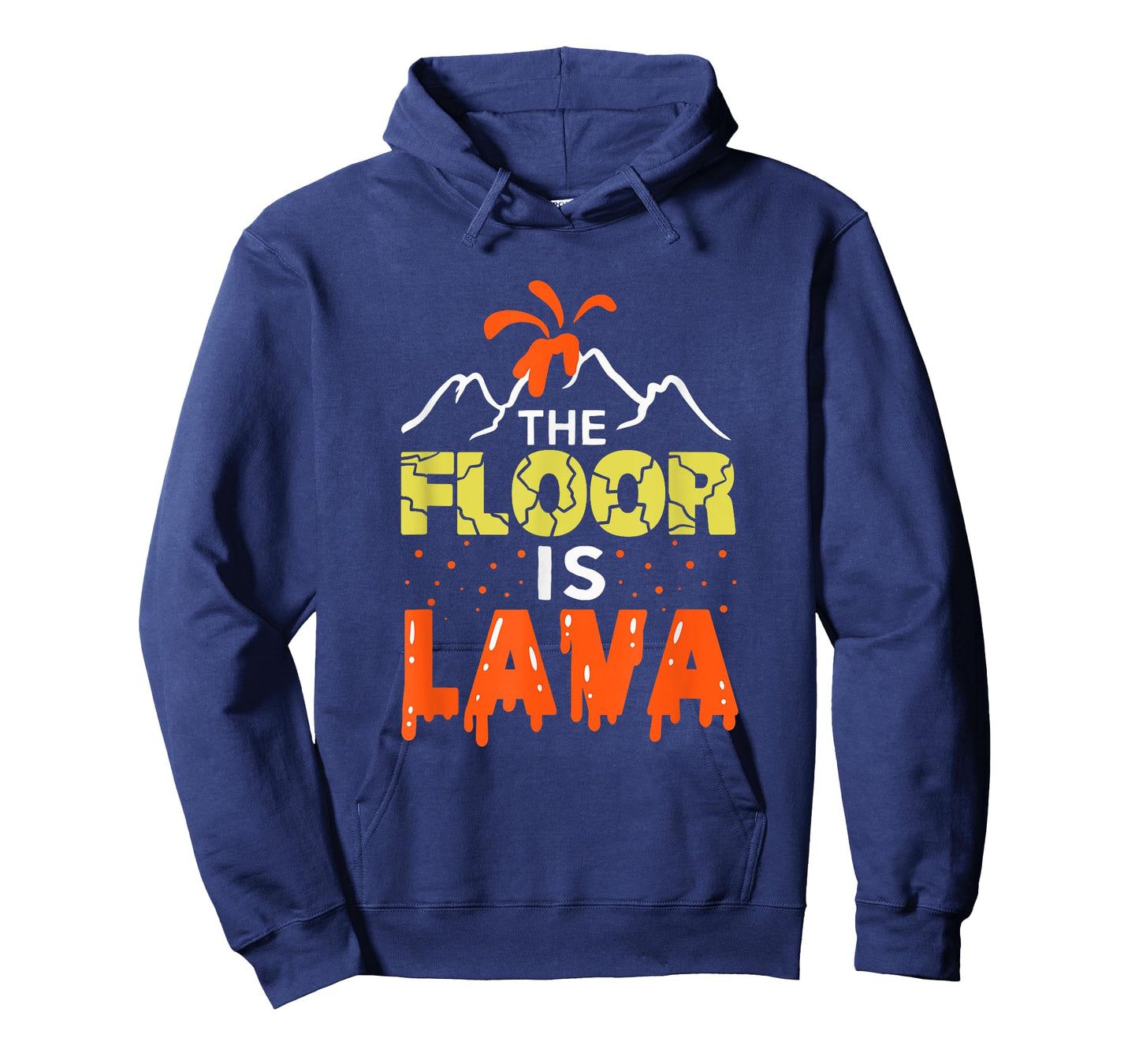 The Floor is Lava Funny Gift For Kids Boys Girls Adults T-Shirt