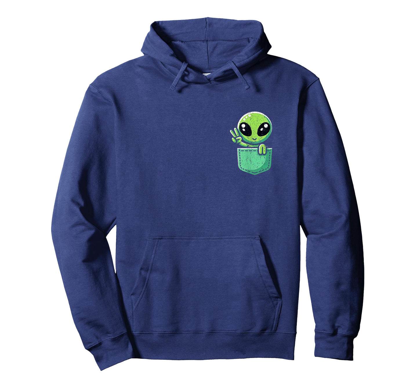 Cute Little Alien In Pocket Universe UFO Baby Monster T-Shirt