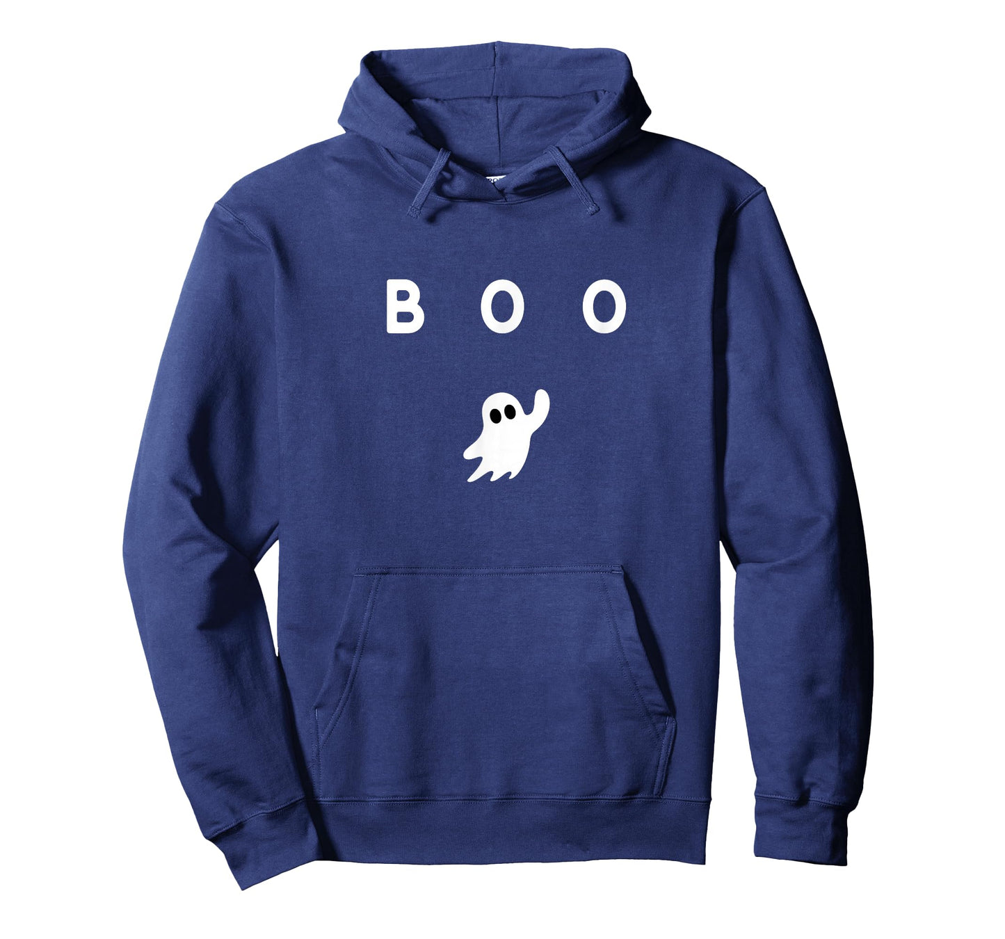 Boo Ghost Halloween Subtle Minimal Fall Funny Trick Treat T-Shirt