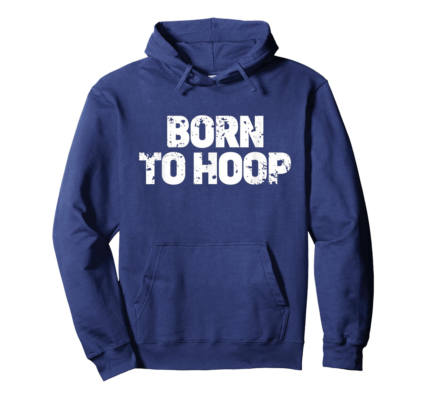 Born To Hoop Basketball Hooper Distressed Practice Jersey T-Shirt