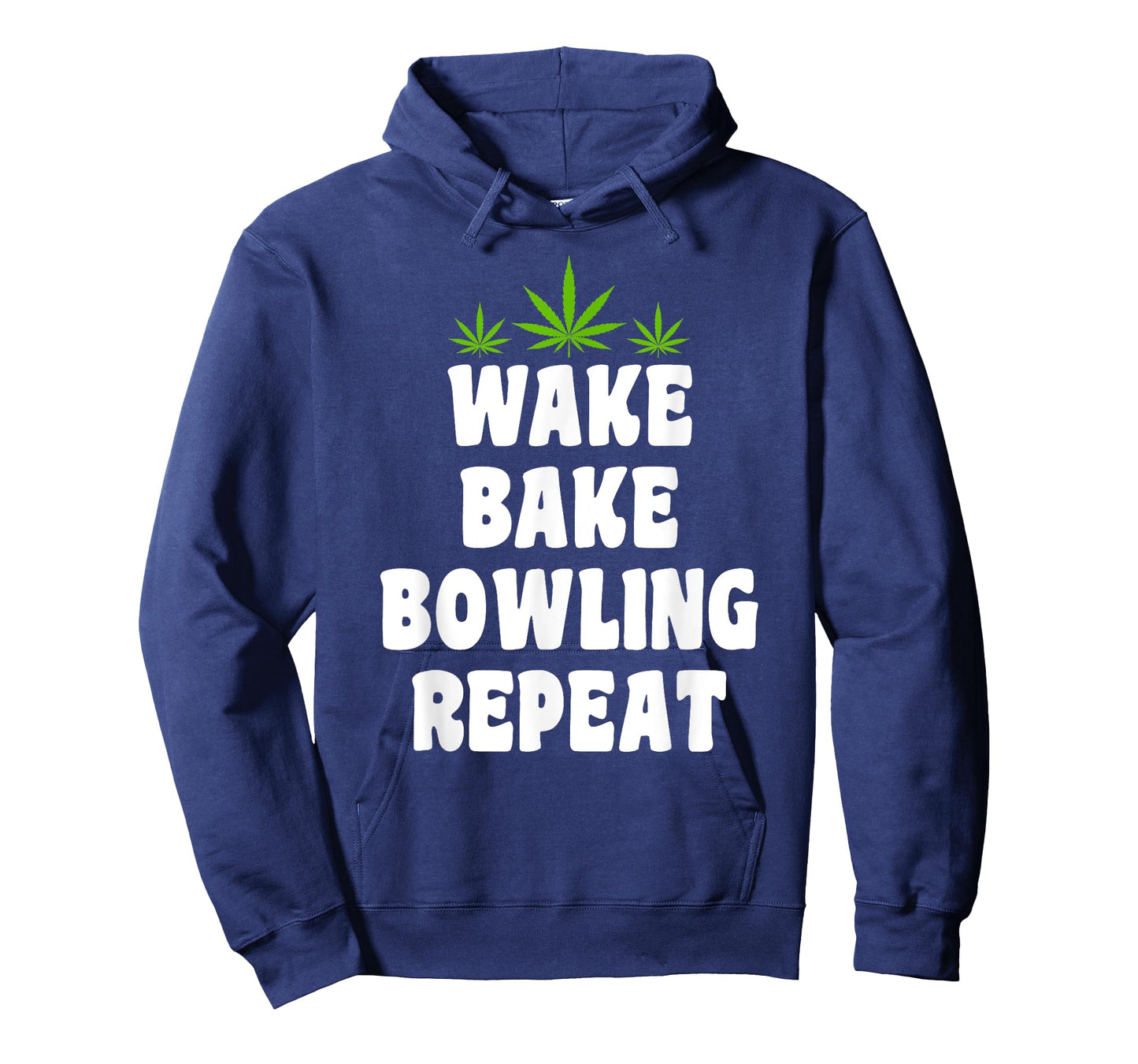 Bowling & Cannabis Marijuana Weed Smoker T-shirt T-Shirt