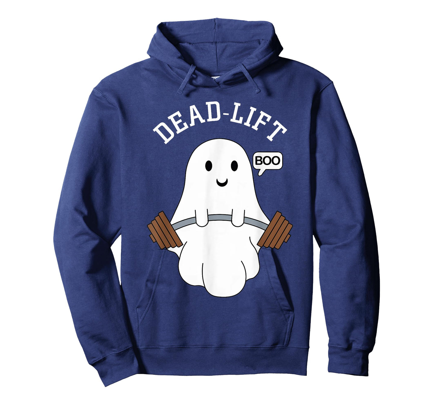 Dead Lift Funny Ghost Gymer Halloween Weight Lifting Workout T-Shirt