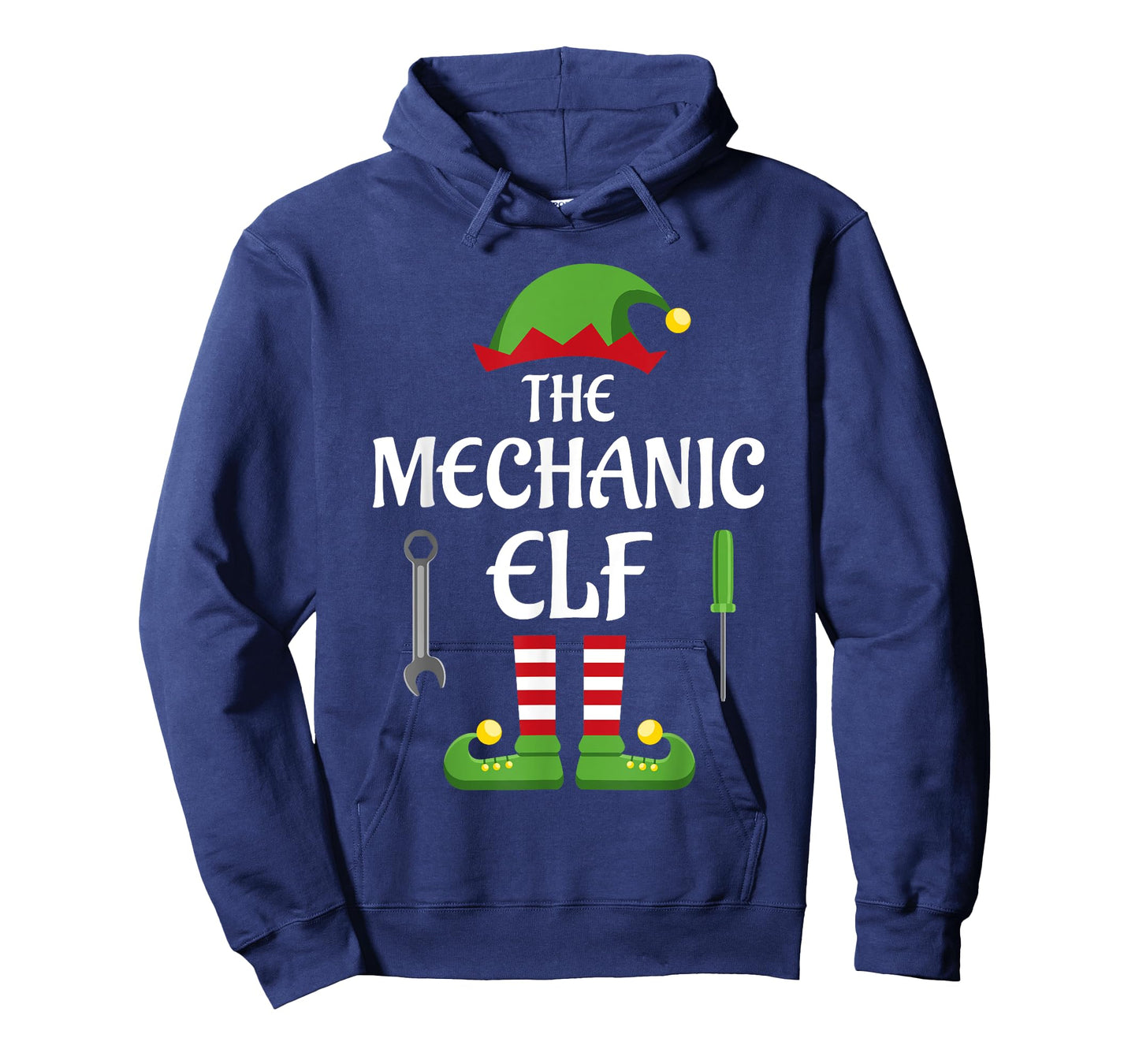 Mechanic Elf Family Matching Group Christmas T-Shirt