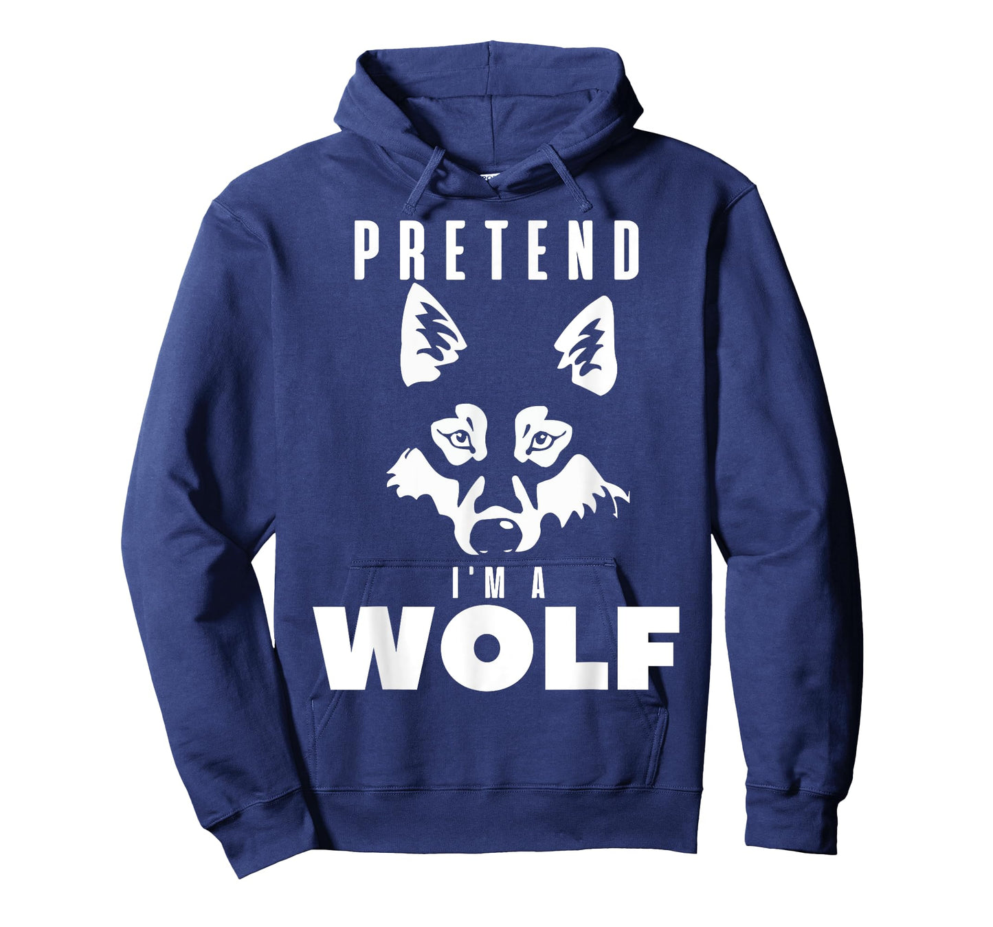 Pretend I'm A Wolf Funny Halloween Costume Matching Group T-Shirt