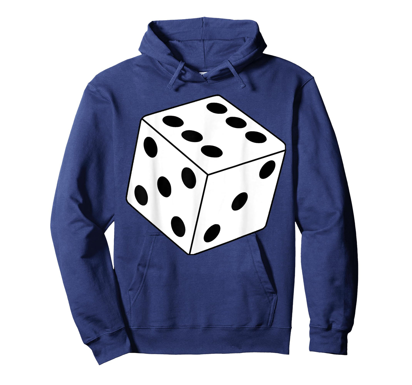 Cool Quirky Funny Black And White Dice Halloween Costume T-Shirt