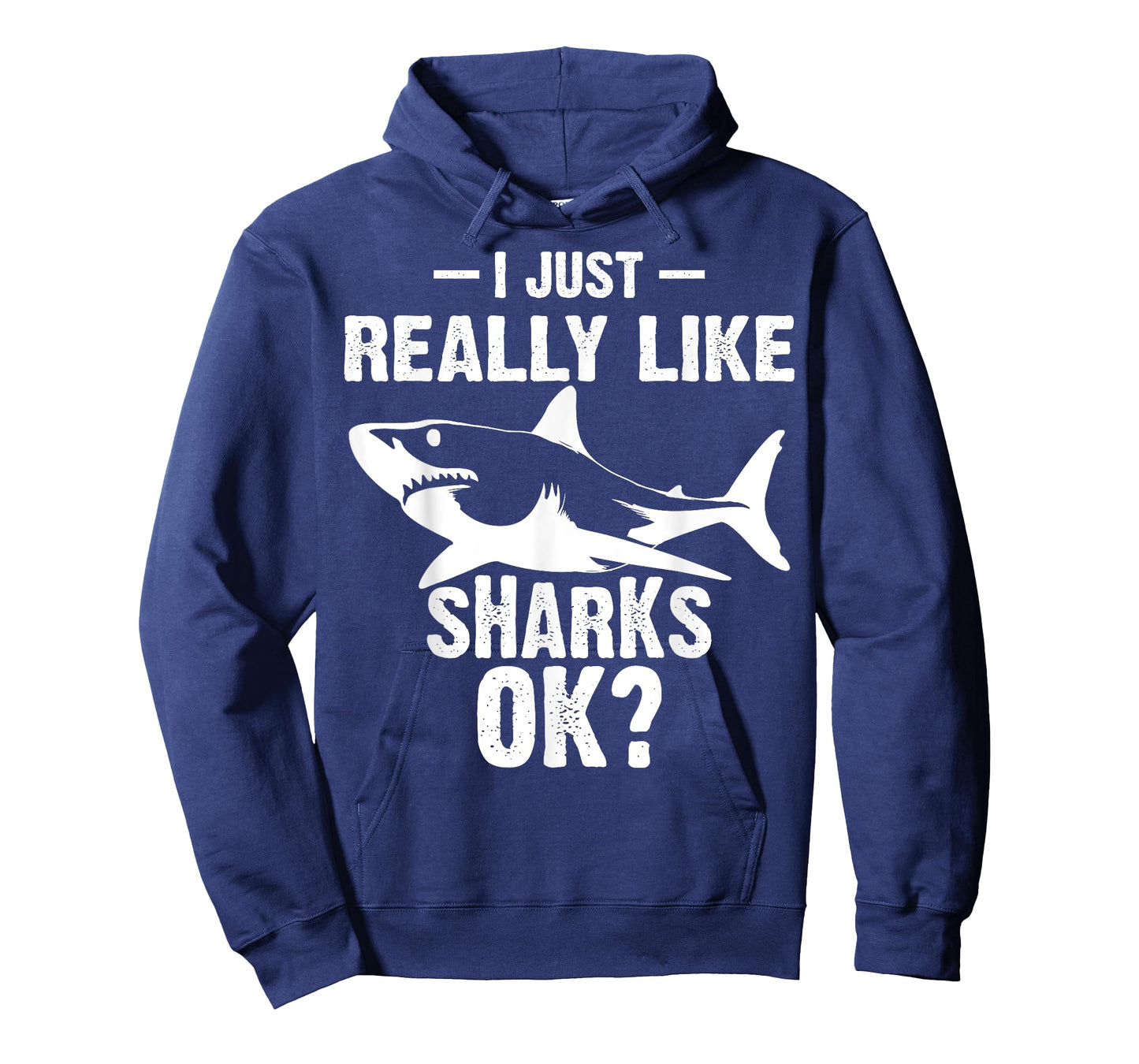 Funny I Just Really Like Sharks Gift Men Women Shark Lover T-Shirt