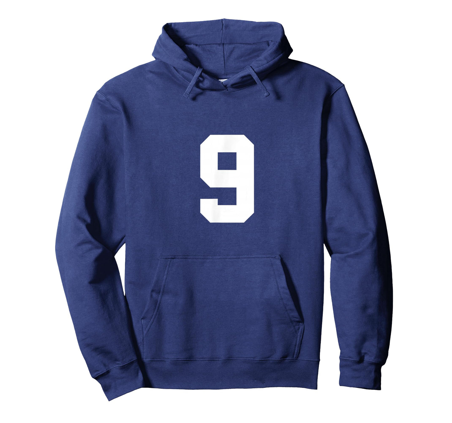 Number 9 (on Front / Back) Sports Team Jersey Number T-Shirt