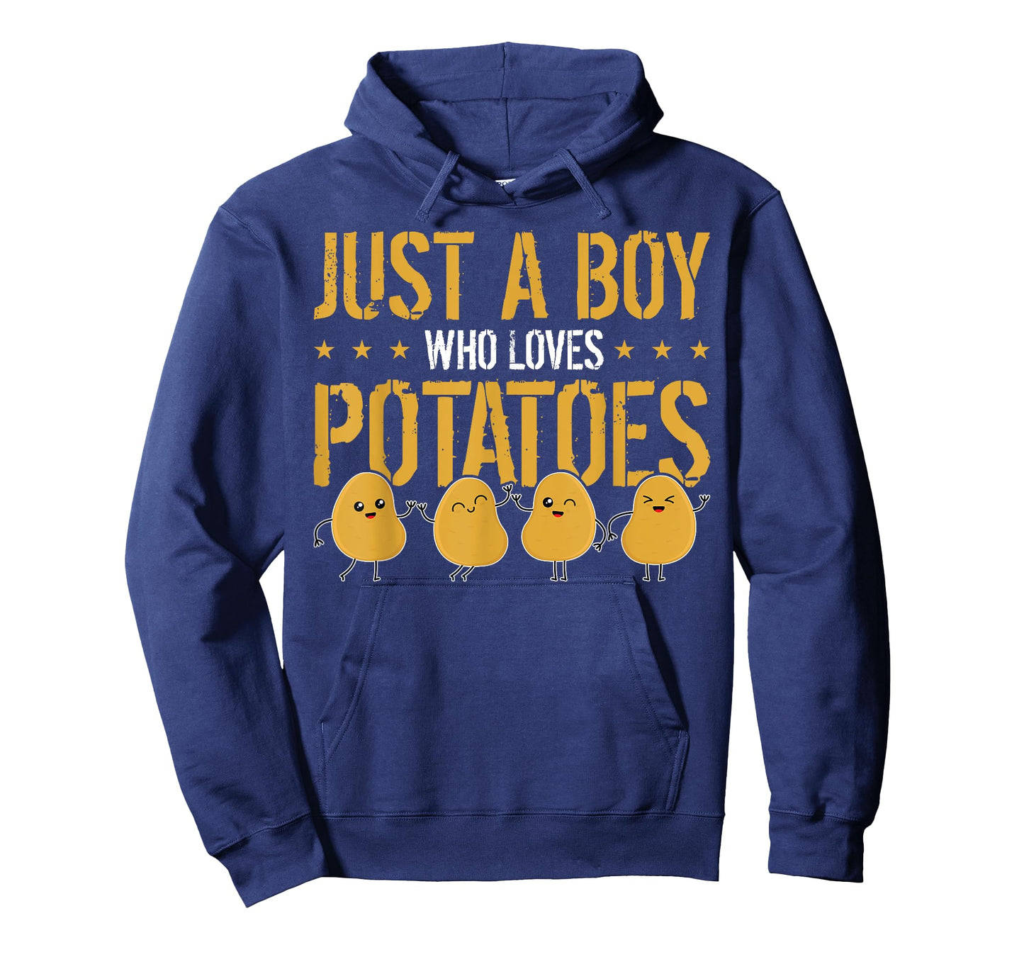 Kids Funny Just A Boy Who Loves Potatoes Potato T-Shirt
