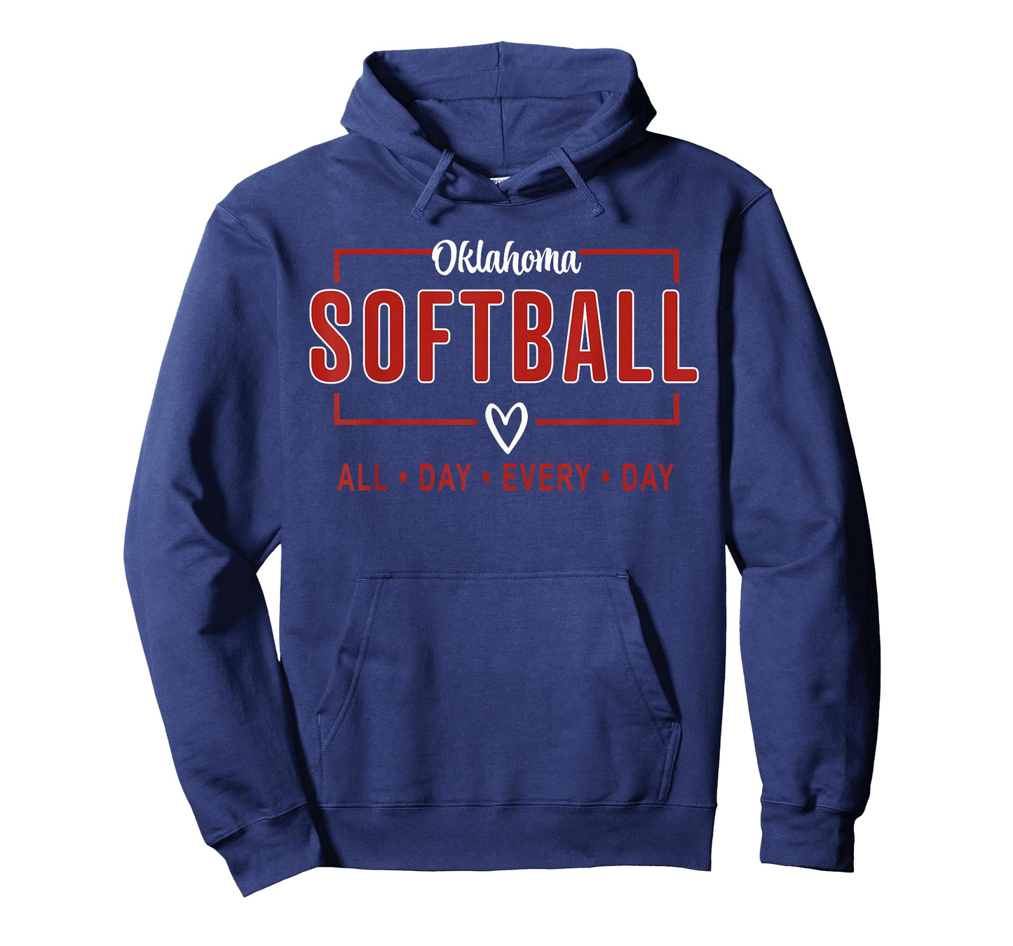 Oklahoma Softball Vintage Mens Kids Team Retro Softball Fan T-Shirt