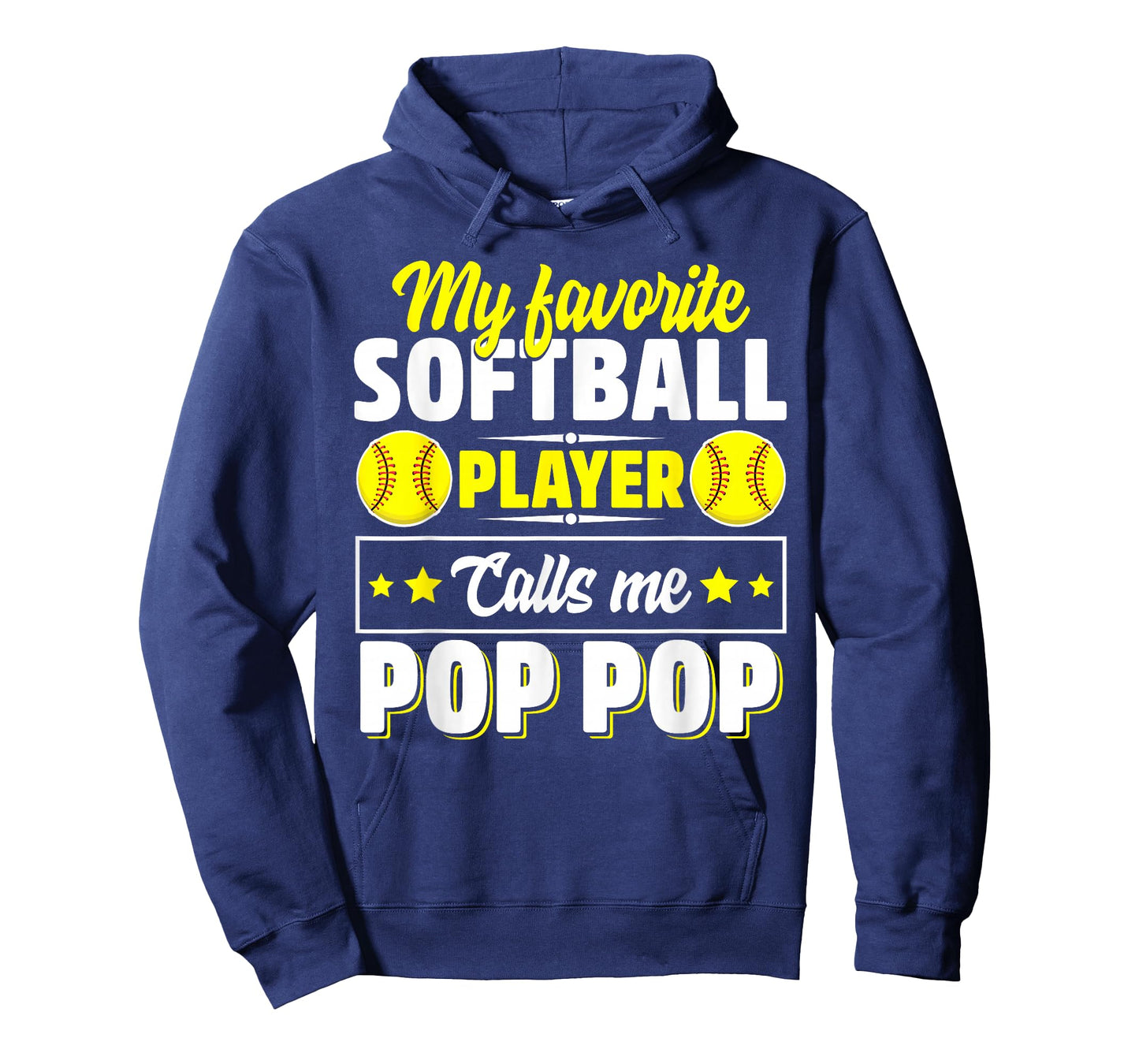 My Favorite Softball Player Calls Me Pop Pop Cute T-Shirt