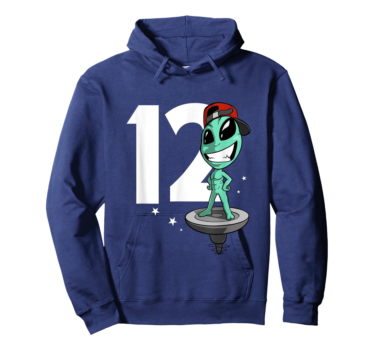 Alien 12 Year Old Boy 12th Birthday T-Shirt
