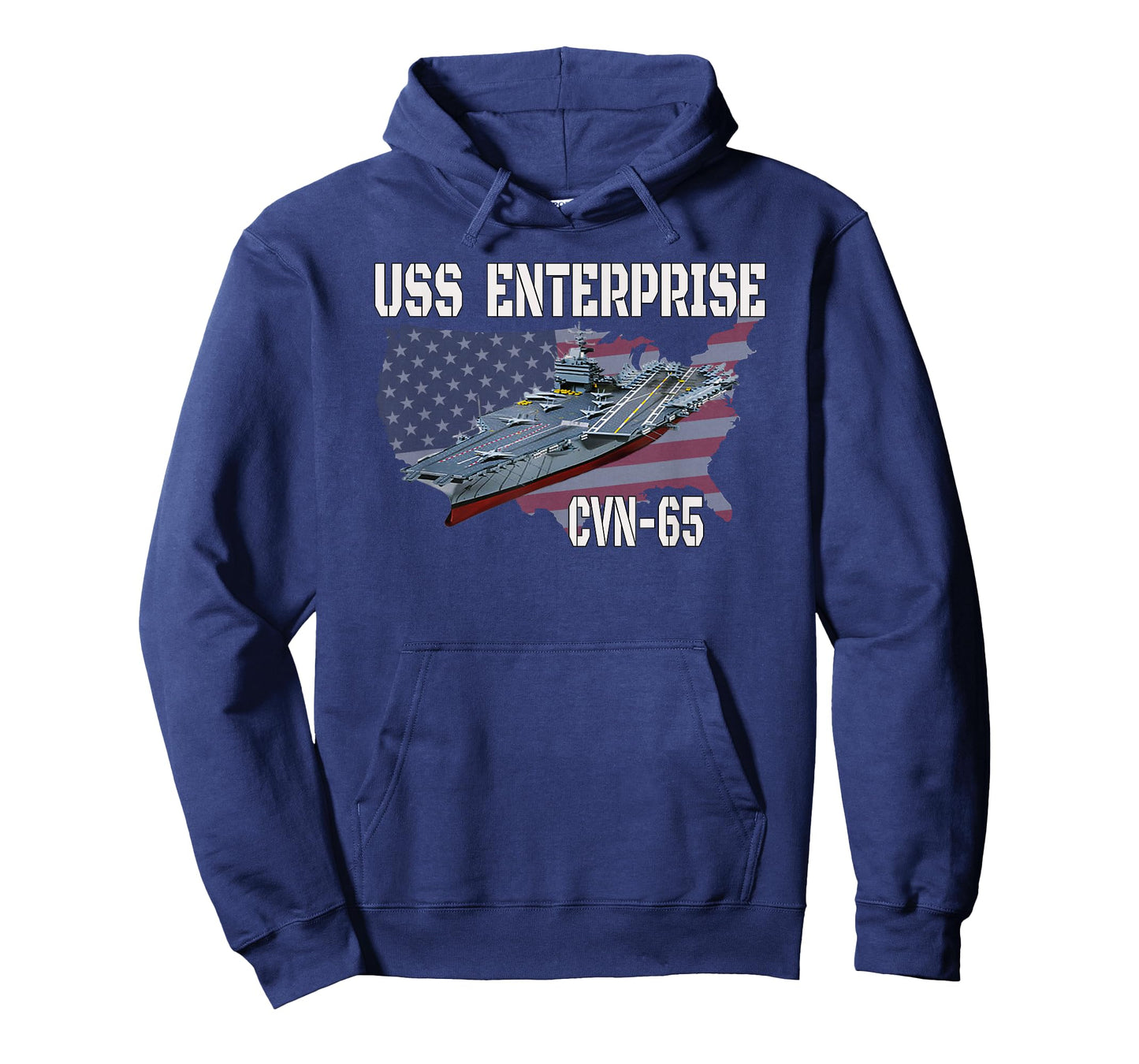 USS Enterprise CVN-65 Aircraft Carrier Veterans Day T-Shirt