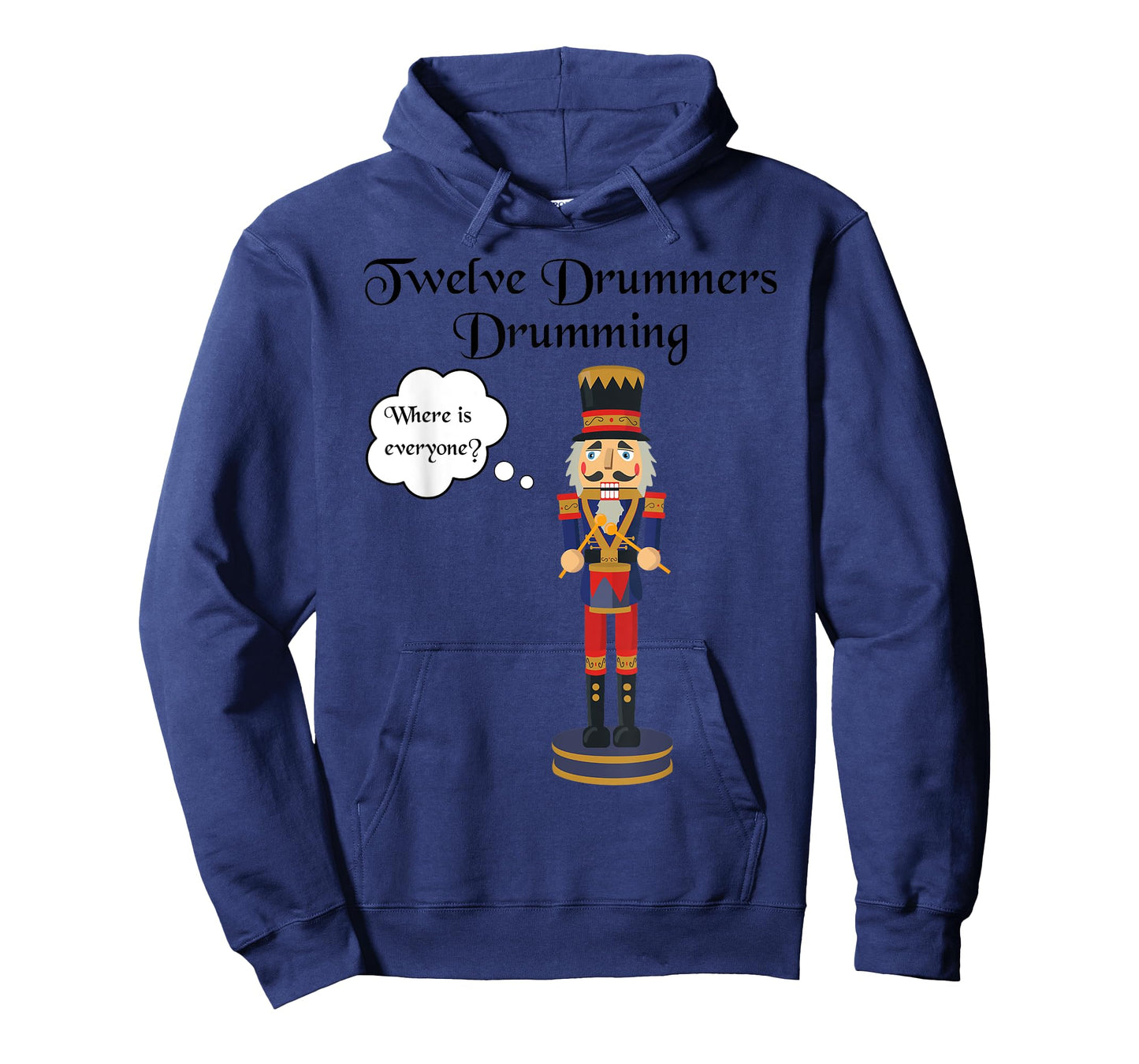 Twelve Drummers Drumming Twelve Days of Christmas T-Shirt