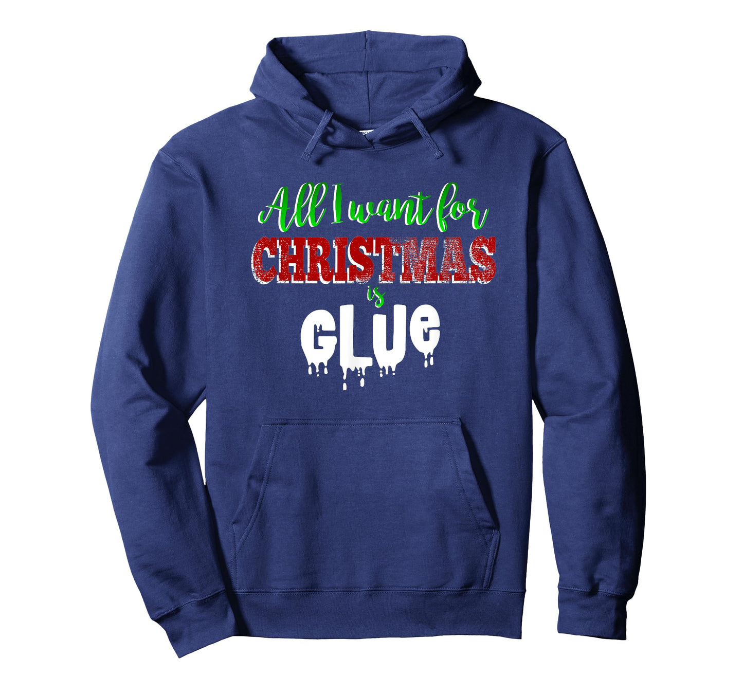 Slime Love Shirt ALL I WANT FOR CHRISTMAS IS GLUE Funny Gift