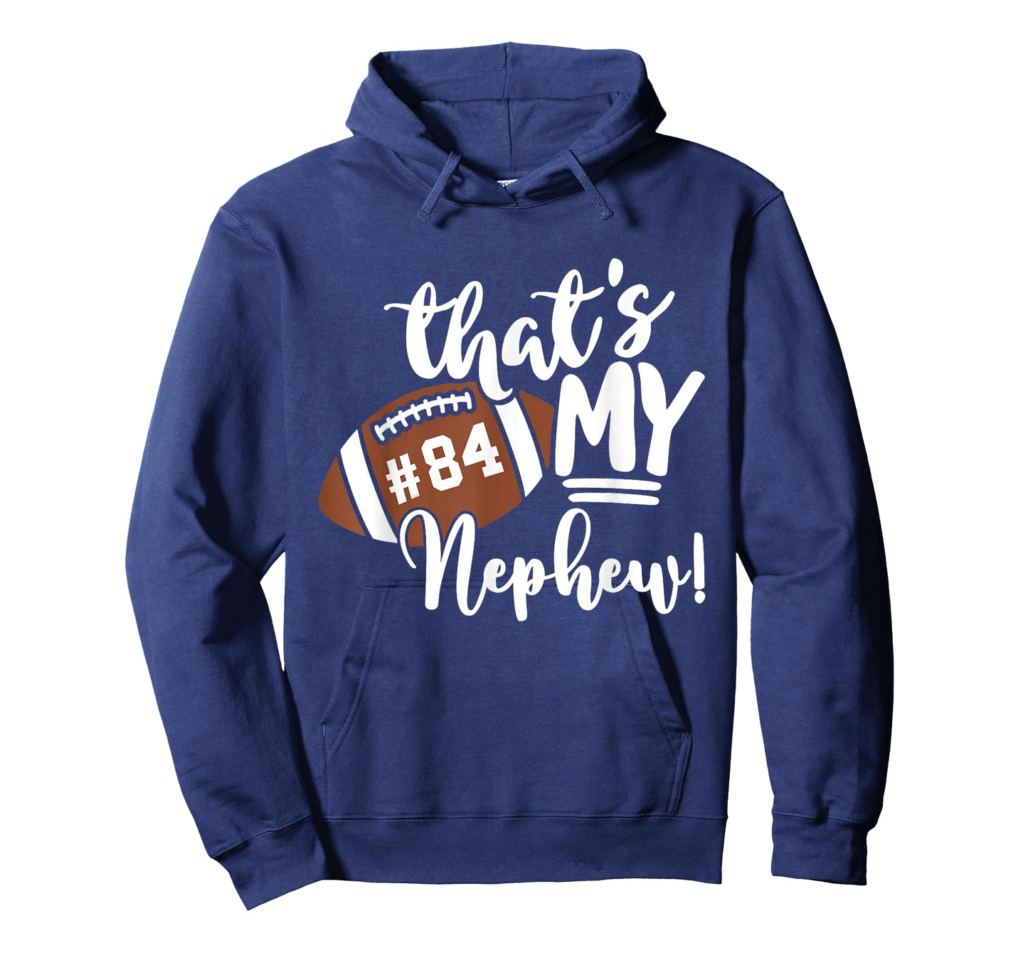 That's My Nephew Football 84 Jersey Number Vintage Mom Dad T-Shirt
