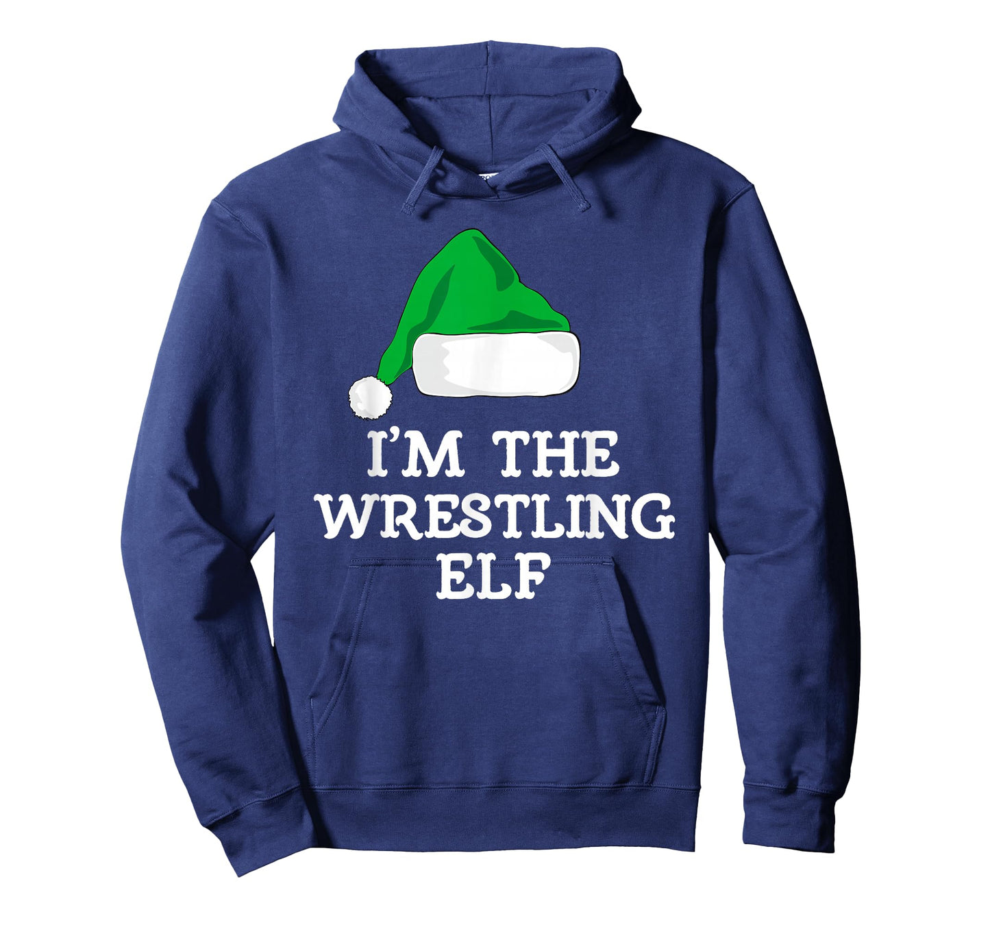 I'm The Wrestling Elf Christmas Funny Pajama Wrestler T-Shirt