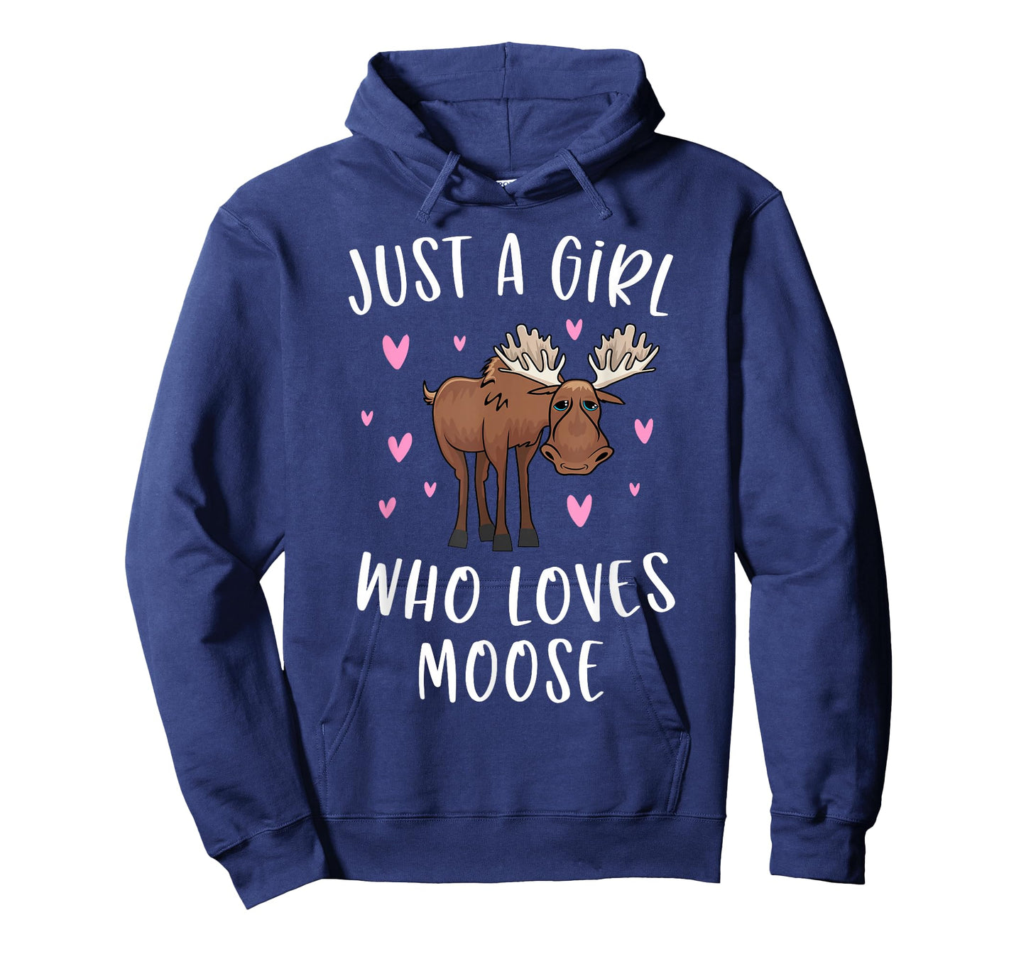 Cute Moose Shirt For Girls Just A Girl Who Loves Moose T-Shirt
