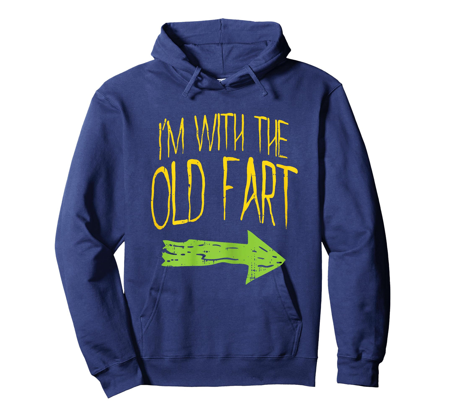 Im With The Old Fart Fun Matching Couples Halloween Costume T-Shirt