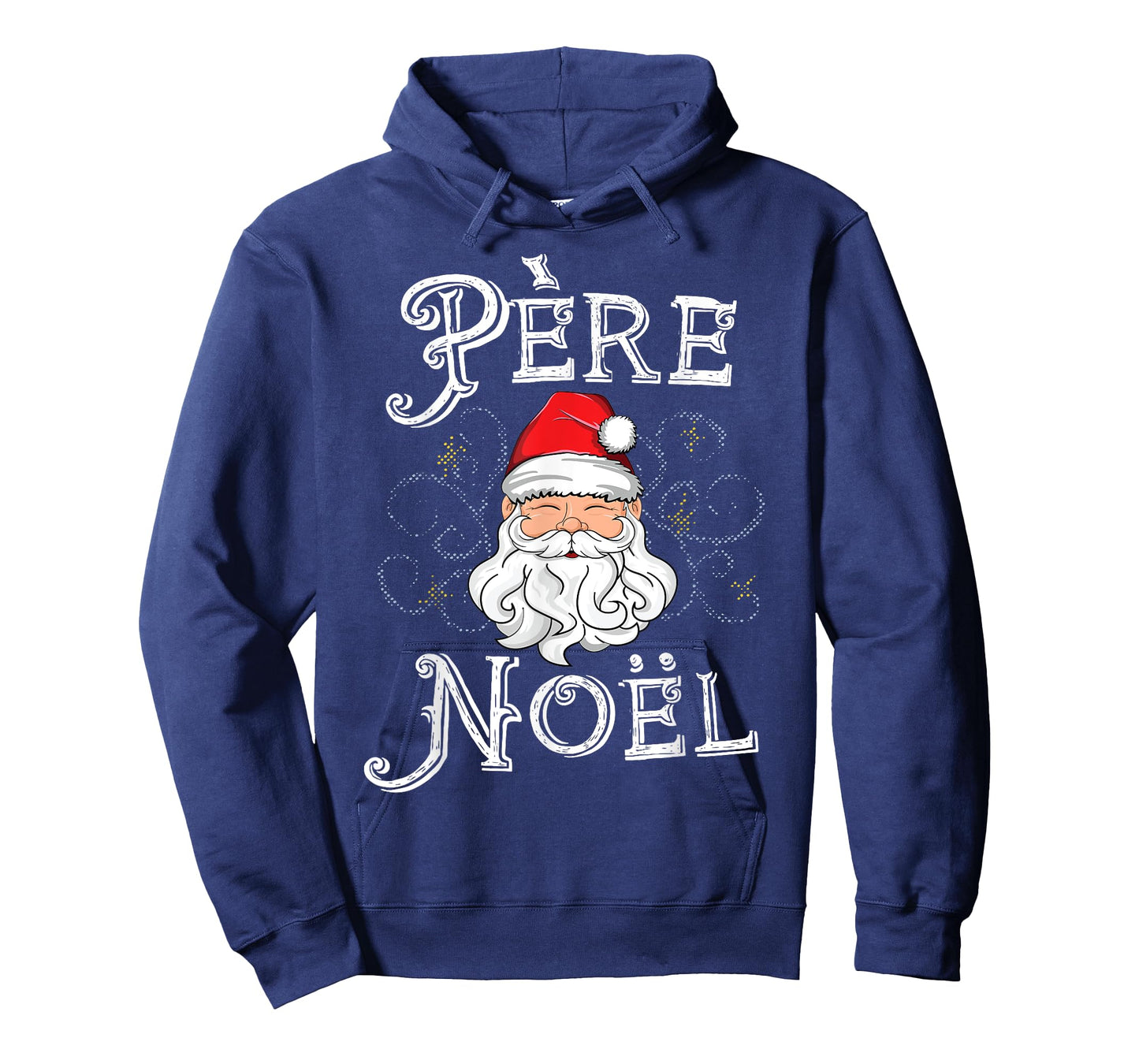 Pere Noel Santa Claus French France Christmas Xmas Retro T-Shirt