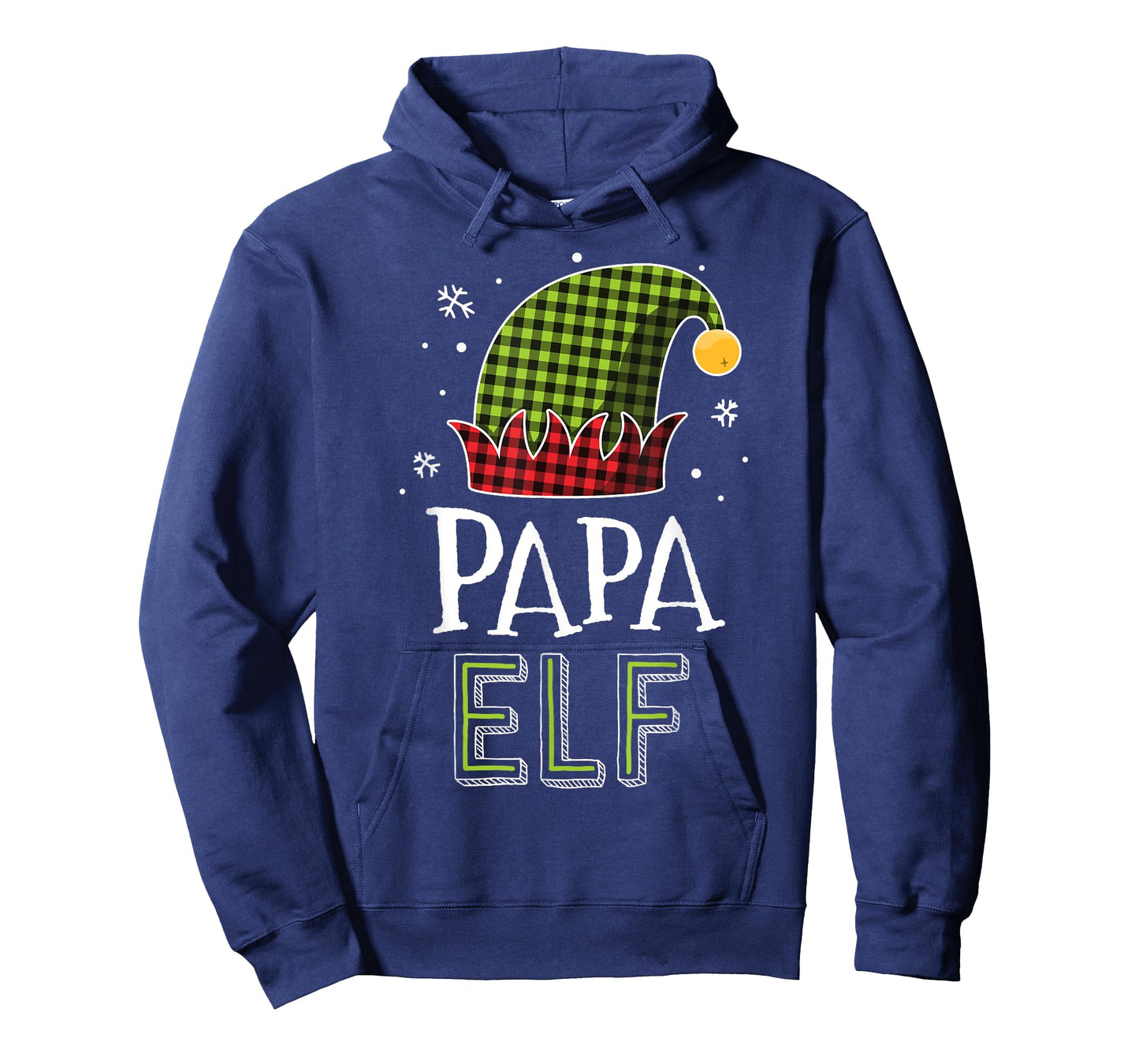 Papa Elf Plaid Christmas Shirt Dad Matching Family Elves T-Shirt