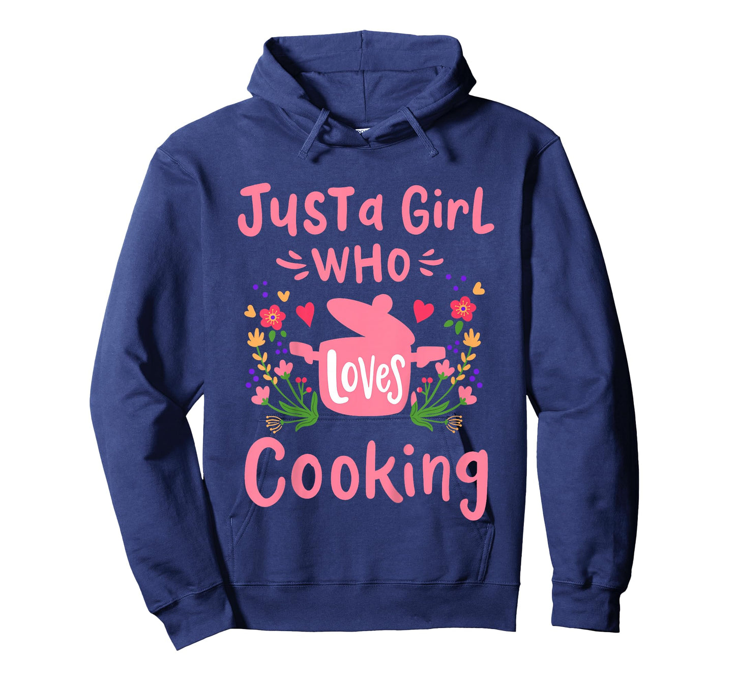 Kids Cook Chef Just A Girl Who Loves Cooking Gift T-Shirt