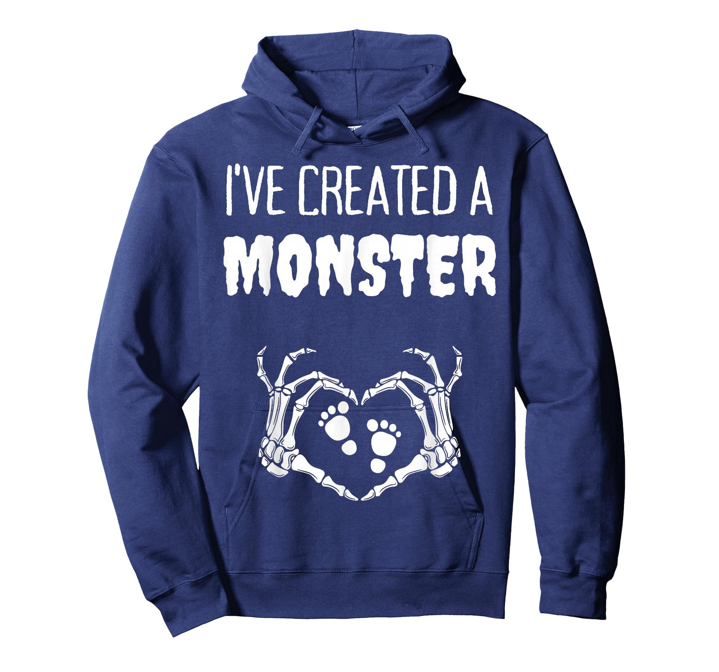 I've Created A Monster Halloween Mom Skeleton Pregnancy T-Shirt