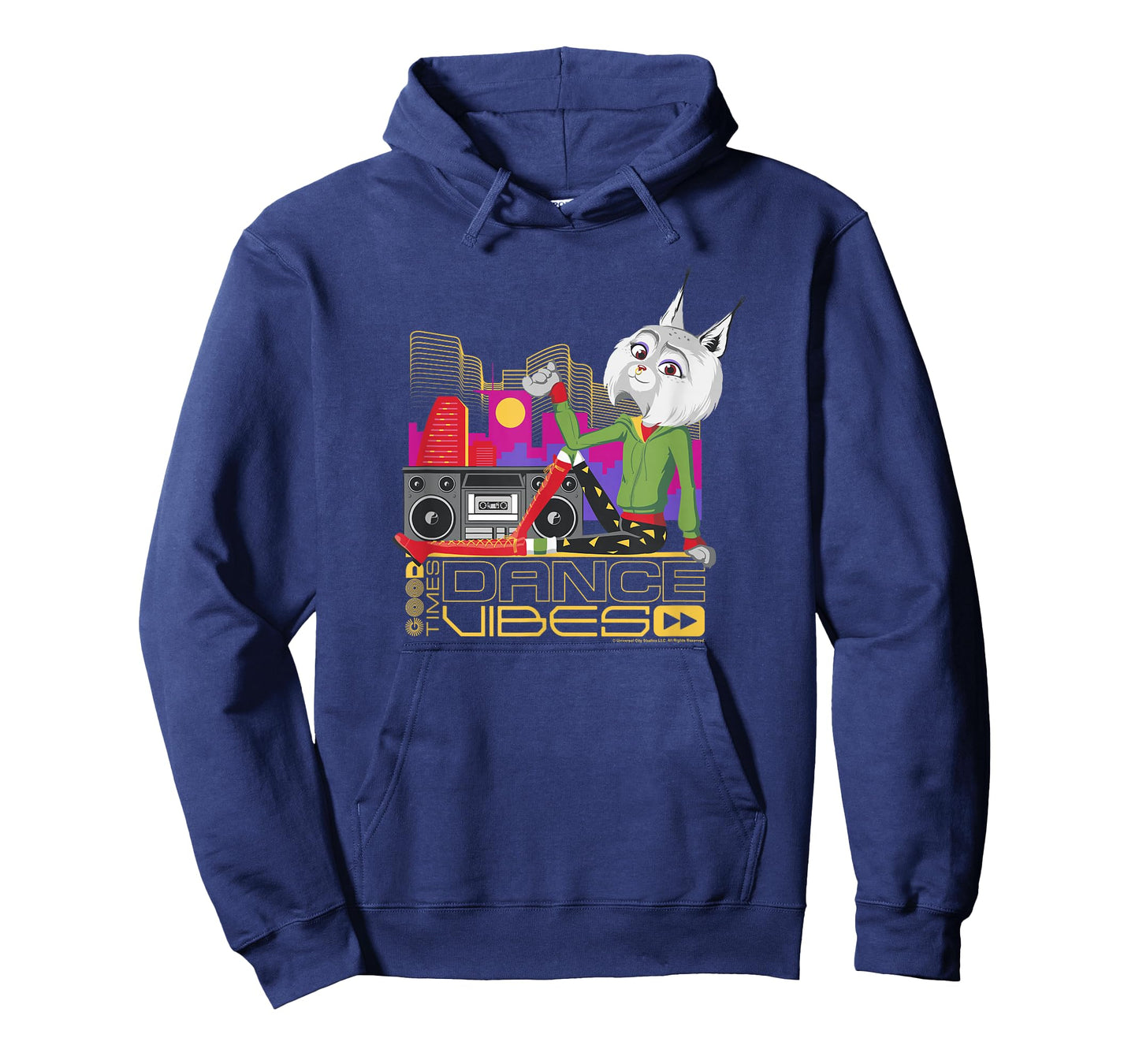 Sing 2 Nooshy Retro City Poster T-Shirt