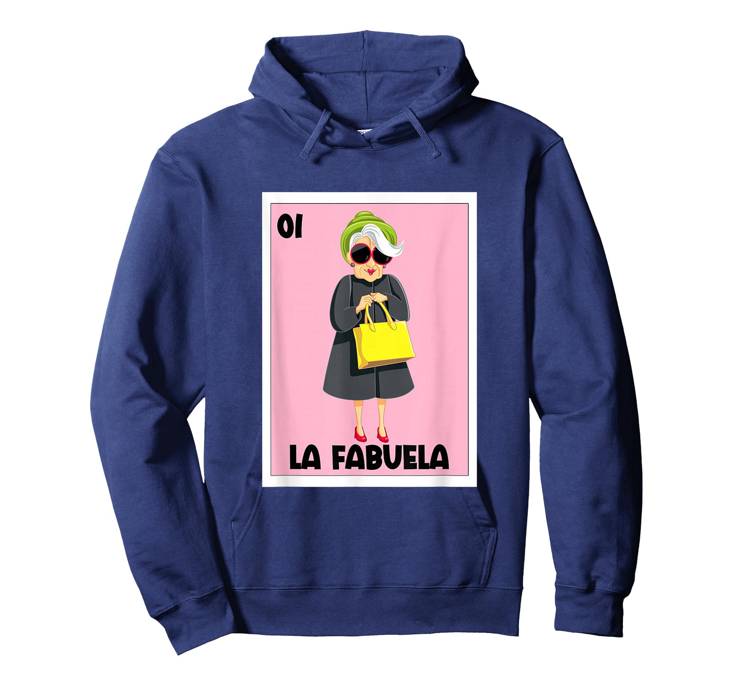 La Fabuela Mexican Bingo Card Game Spanish Grandma Abuela T-Shirt