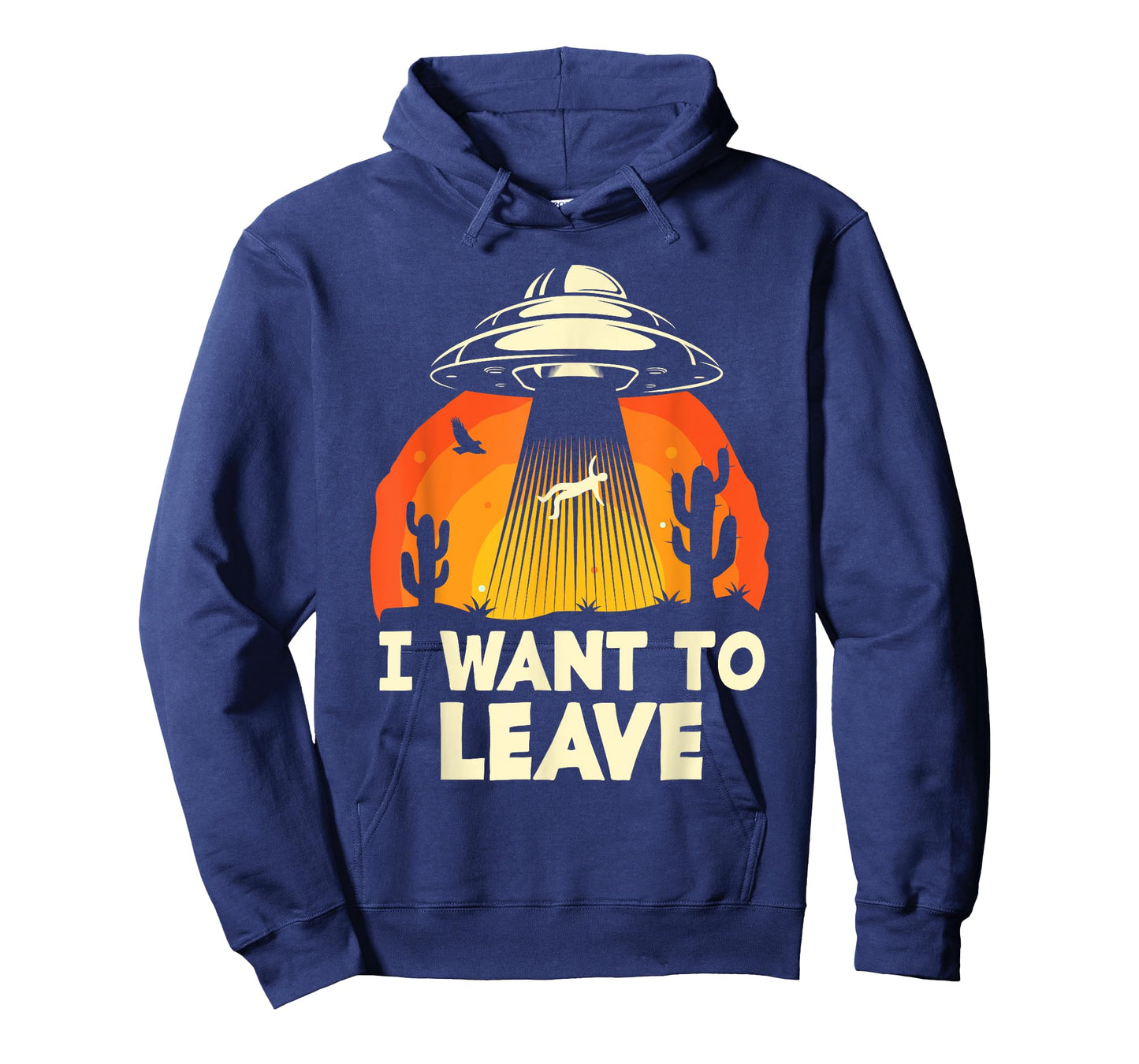 Funny Alien UFO Extraterrestrial I Want To Leave Alien Lover T-Shirt