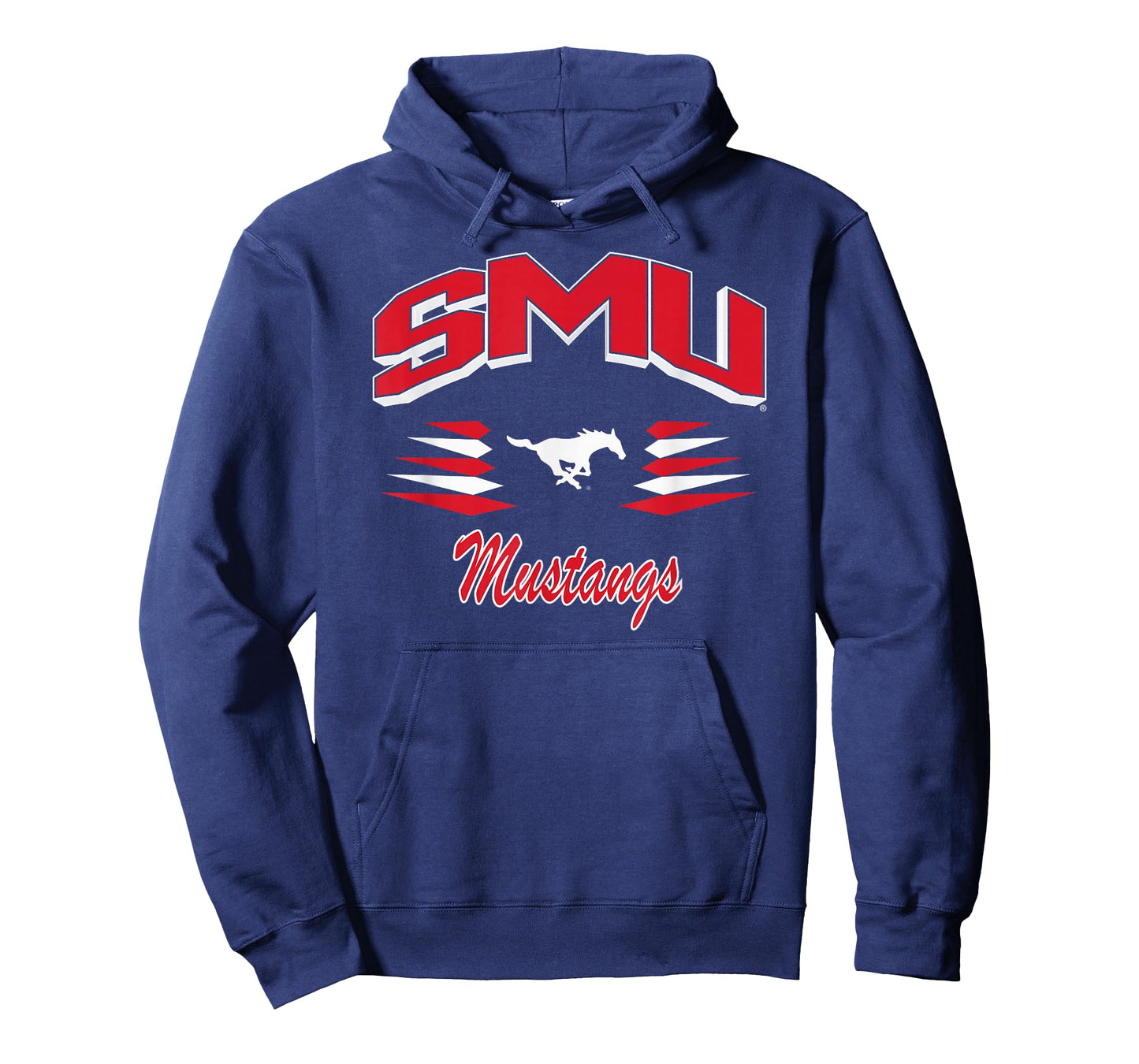 SMU Mustangs Retro Diamond Blue Officially Licensed T-Shirt