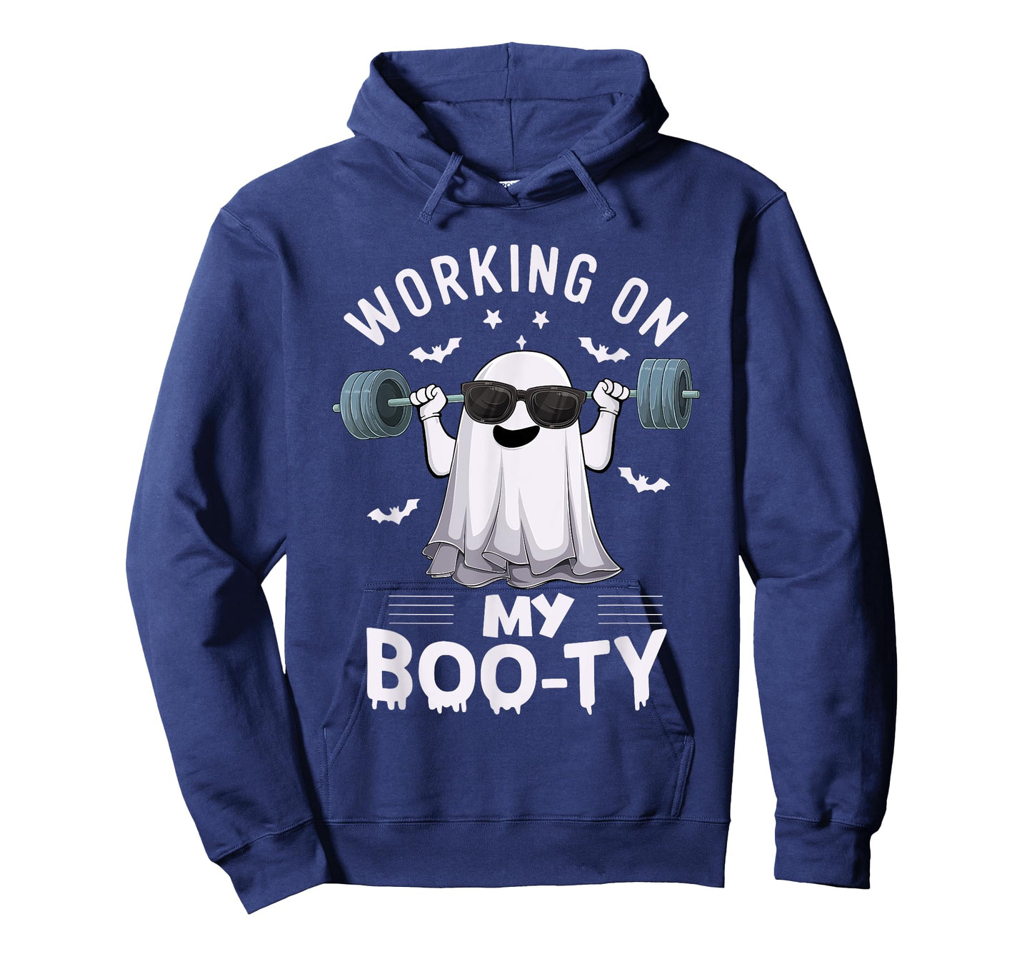 Working on my boo-ty ghost Fitness Weight Lifting Halloween T-Shirt