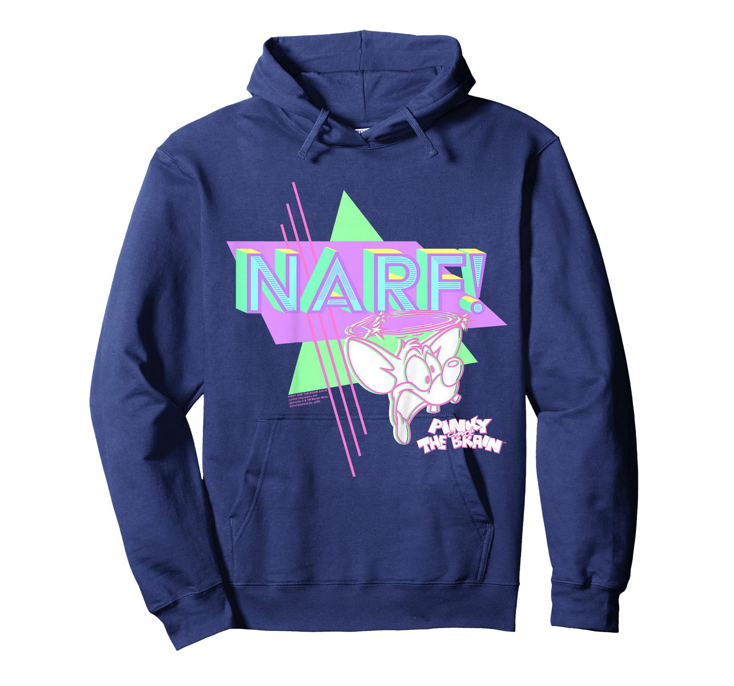 Pinky And The Brain Pinky Narf Neon T-Shirt