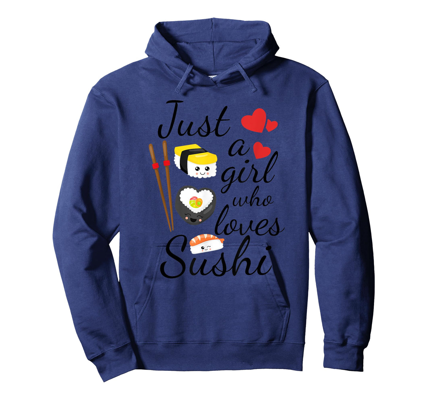 Cute Kawaii Sushi | Just A Girl Who Loves Sushi T-Shirt
